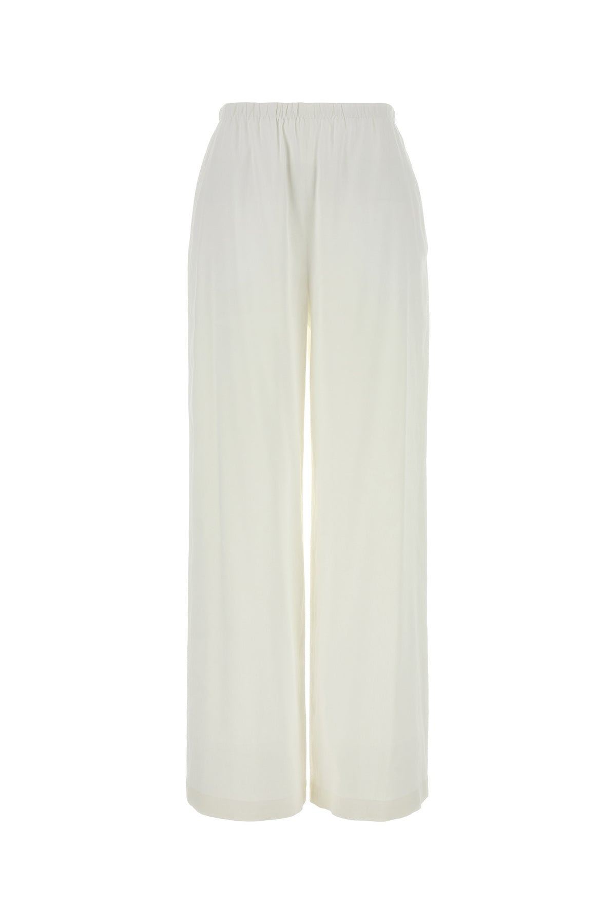 Max Mara Pantalone Destino in jersey bianco