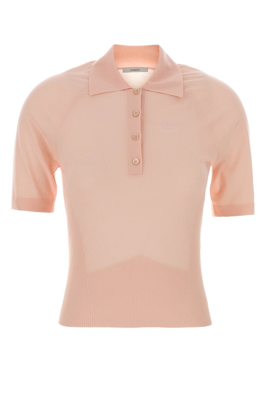 Givenchy Polo in lana rosa