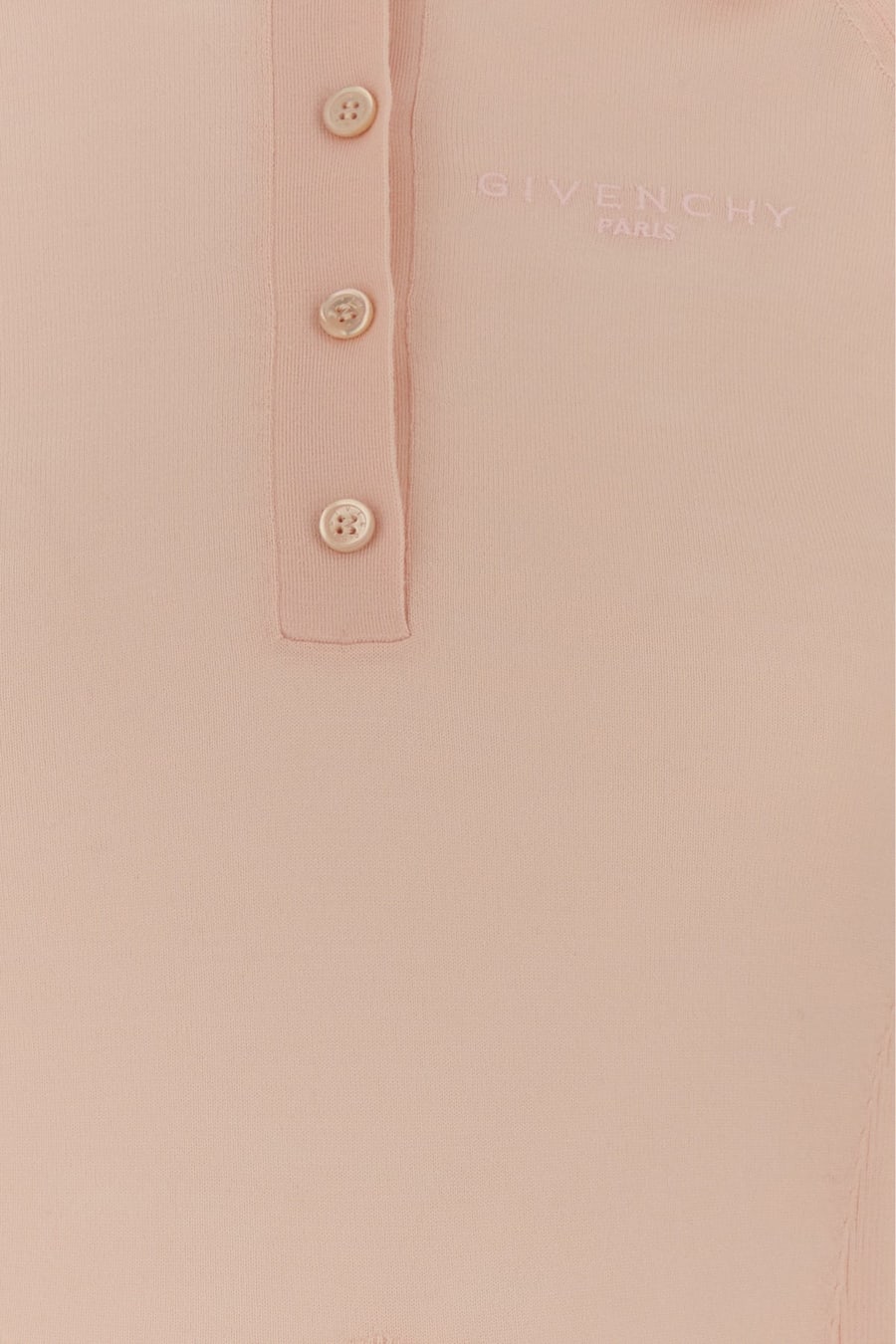 Givenchy Polo in lana rosa, view 3