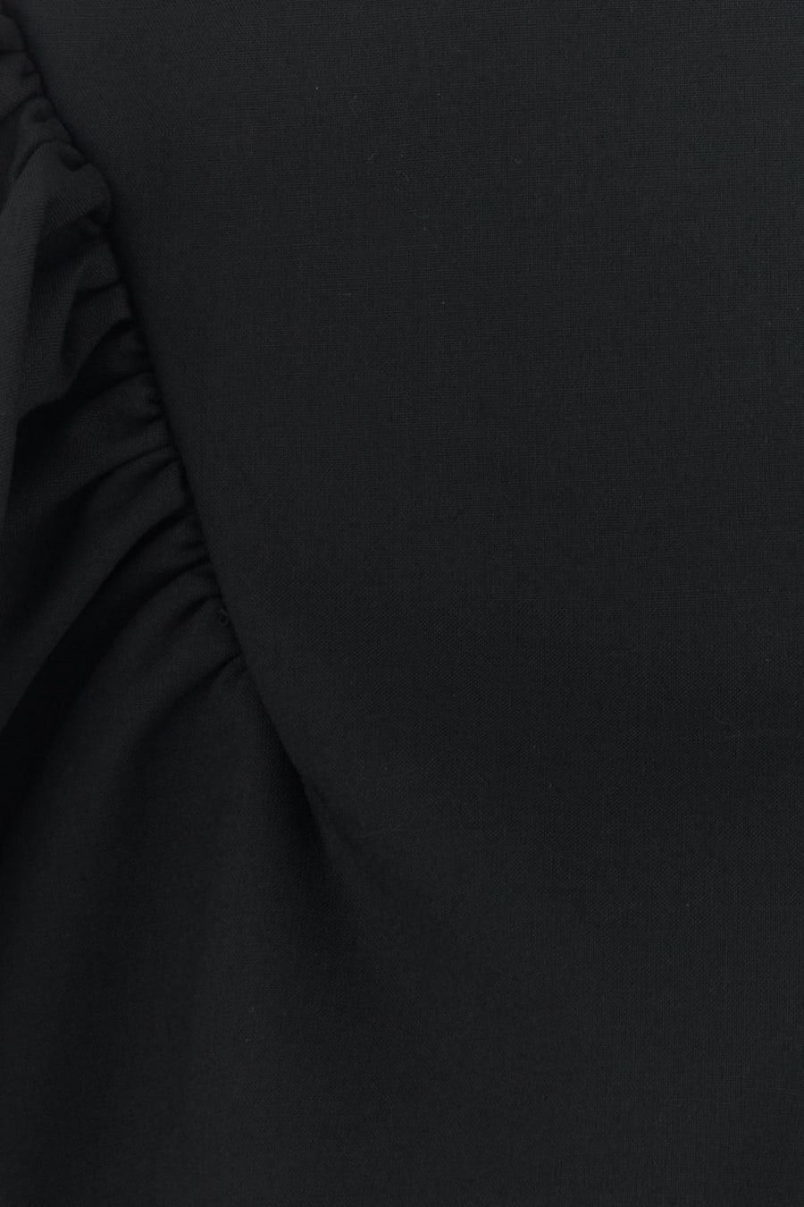 Dries Van Noten Top in gabardine stretch nero, view 3