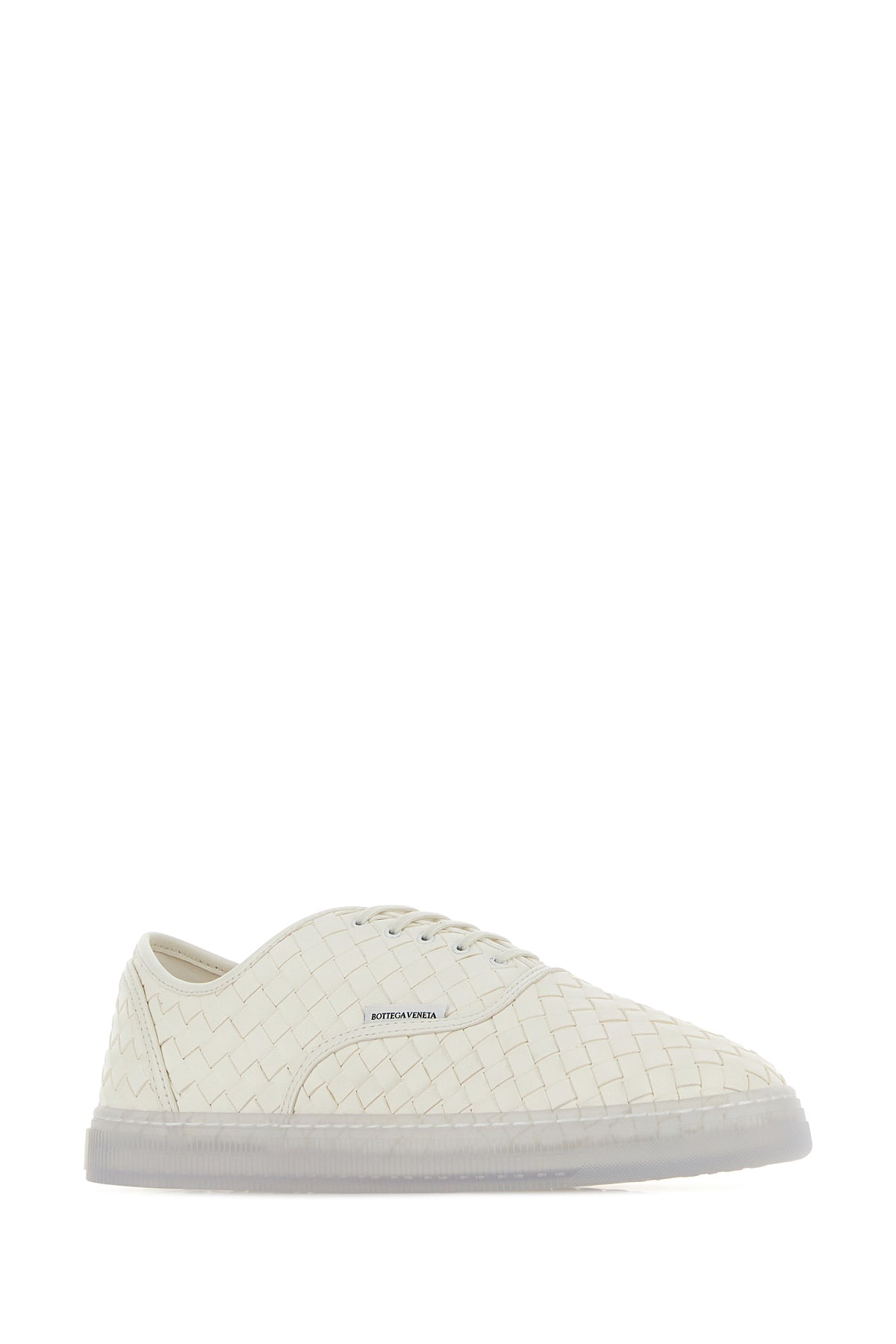 Bottega Veneta Sneakers Serena in nappa bianca, view 2