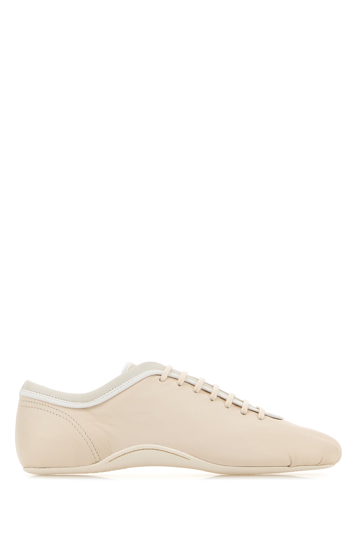 Dries Van Noten Sneakers in pelle avorio