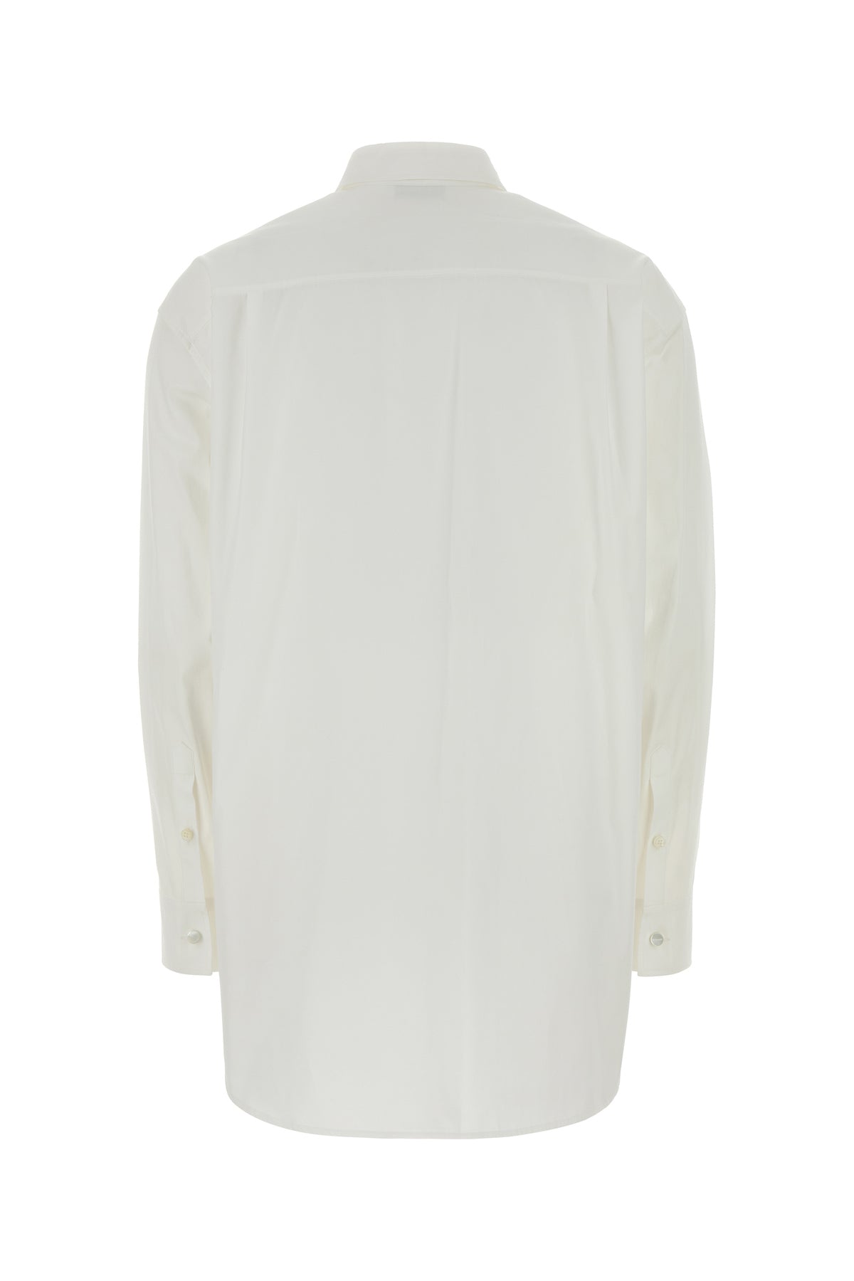 Jil Sander Camicia oversize in popeline bianco, view 2