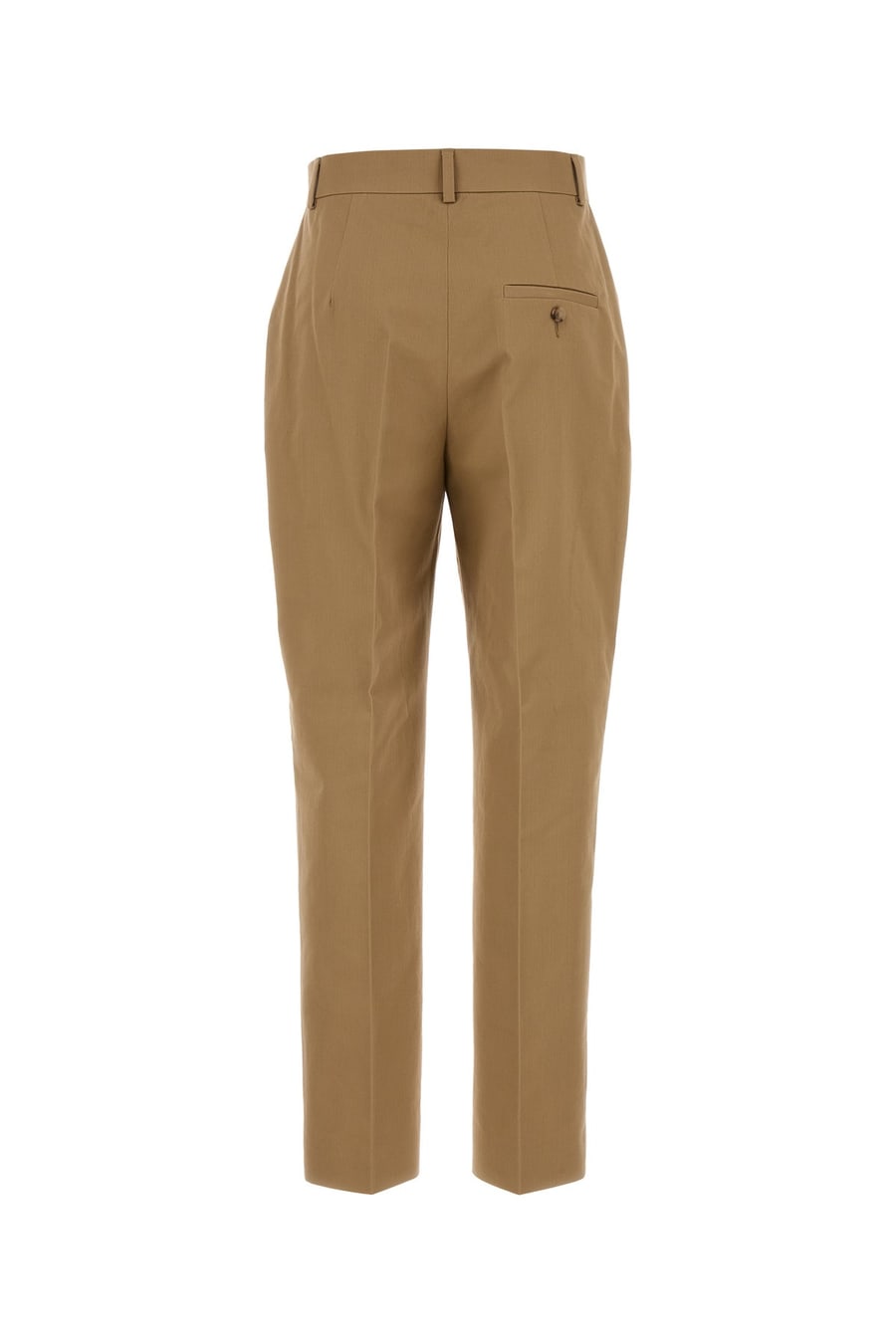 Moschino Pantalone in cotone cammello, view 2