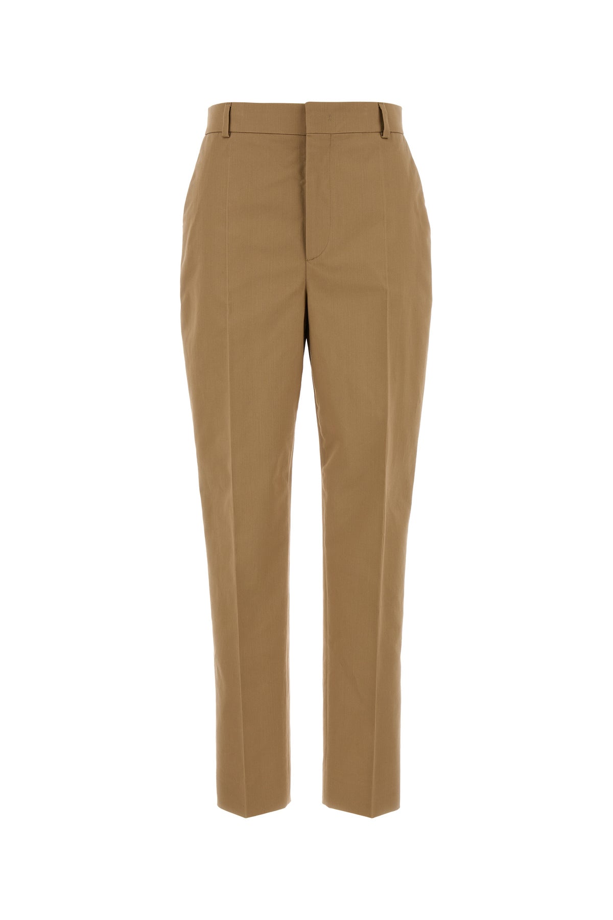 Moschino Pantalone in cotone cammello