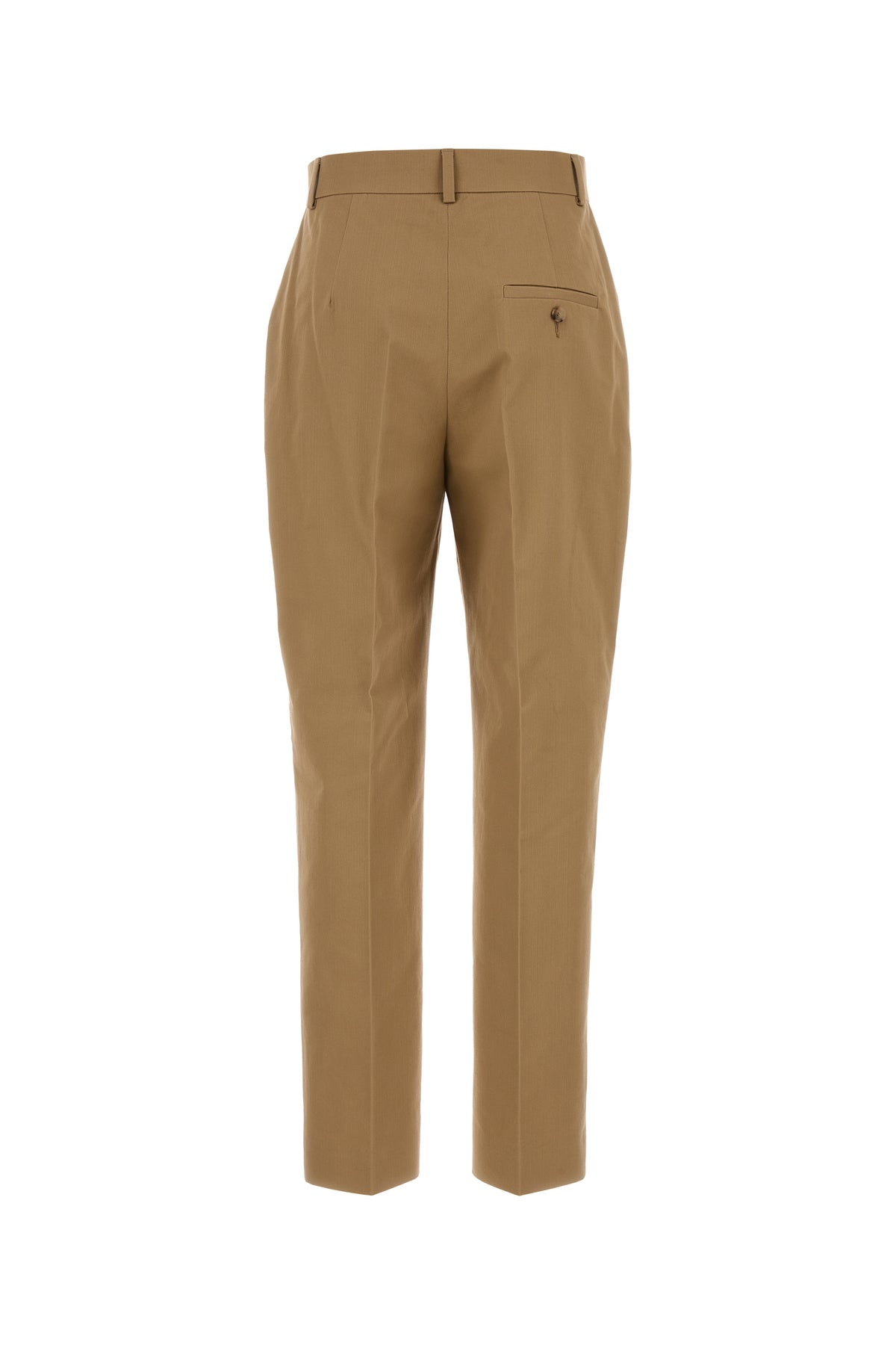 Moschino Pantalone in cotone cammello, view 2