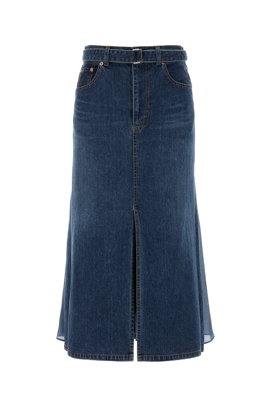 SACAI Gonna in denim