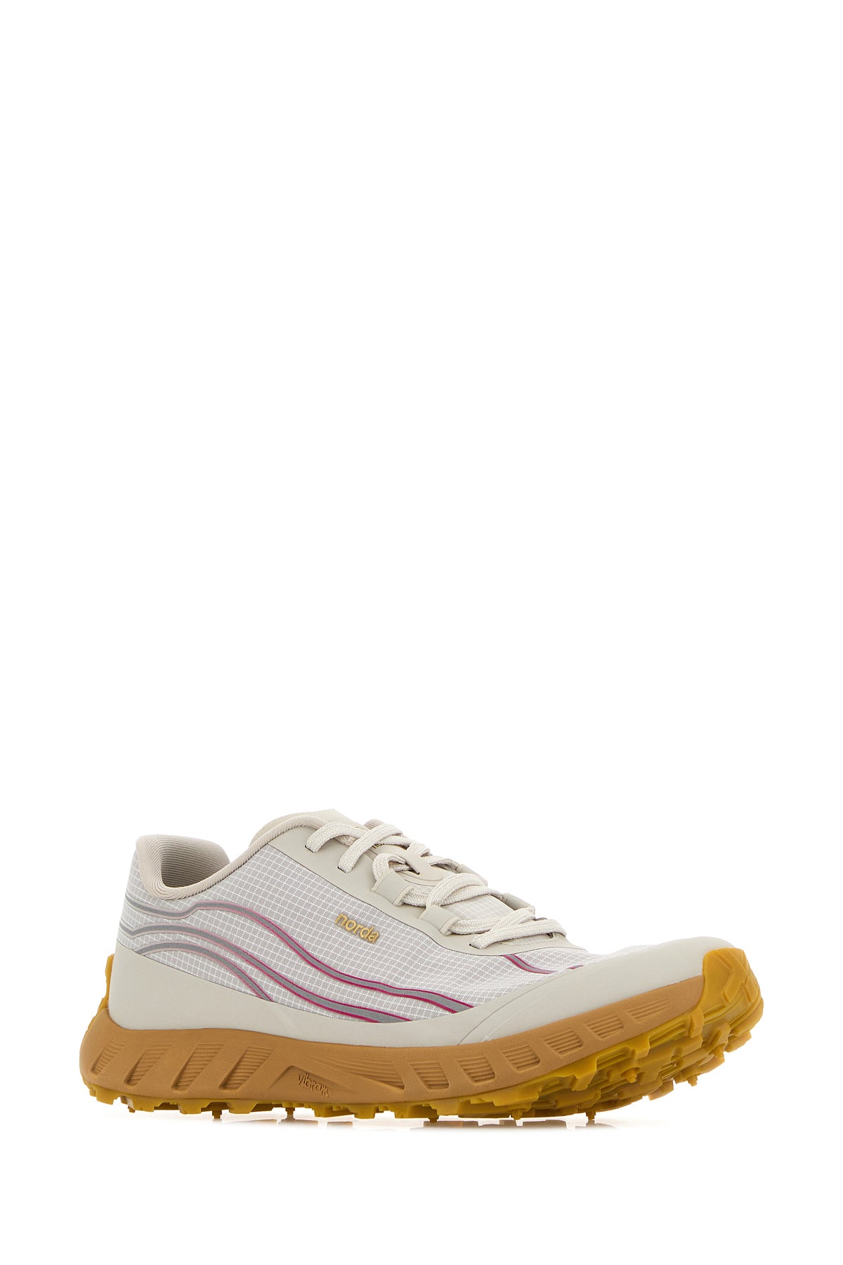 NORDA Sneakers in tela gesso, view 2
