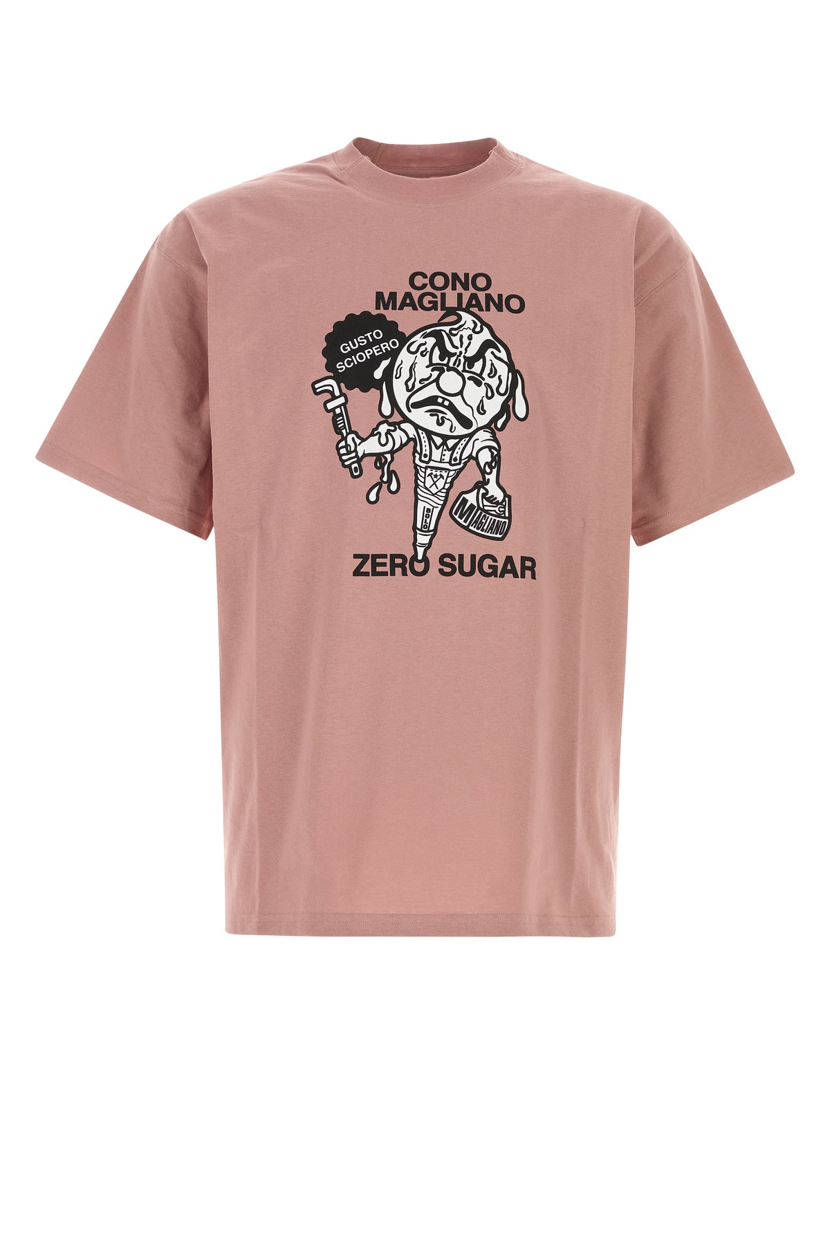 MAGLIANO T-shirt in cotone rosa scuro