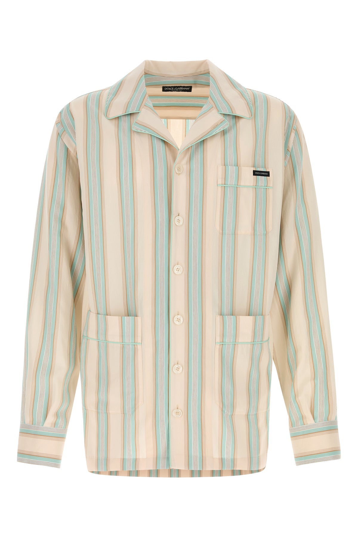 Dolce & Gabbana Camicia in jersey ricamato