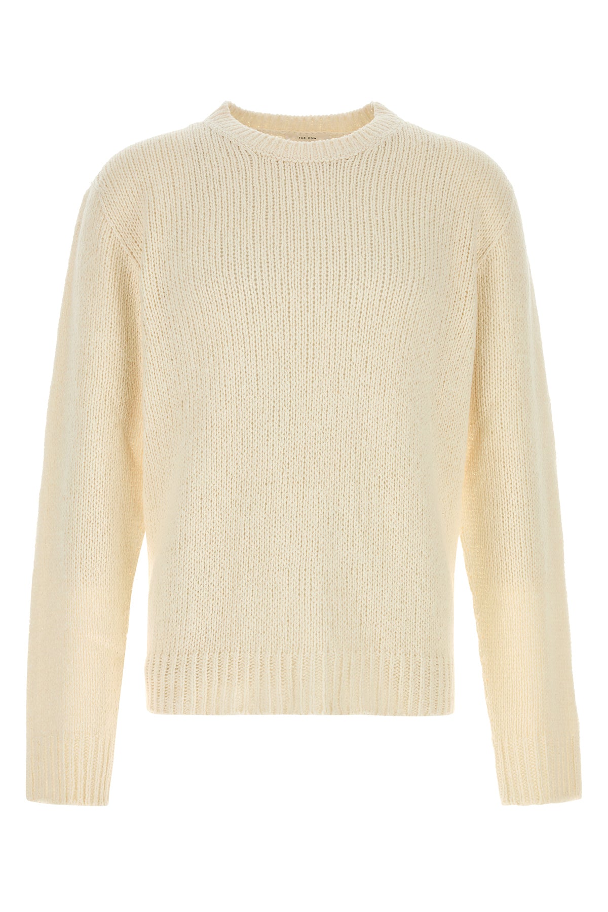 The Row Maglione Laing in seta avorio