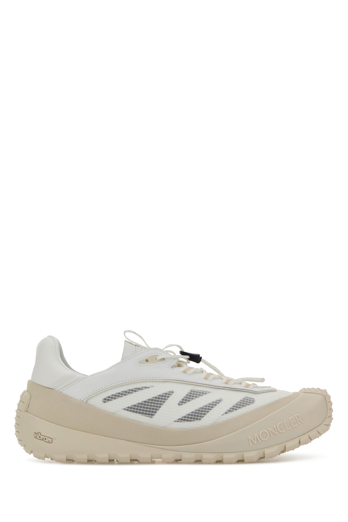 Moncler Sneakers Trailgrip bianche in tessuto e nabuk