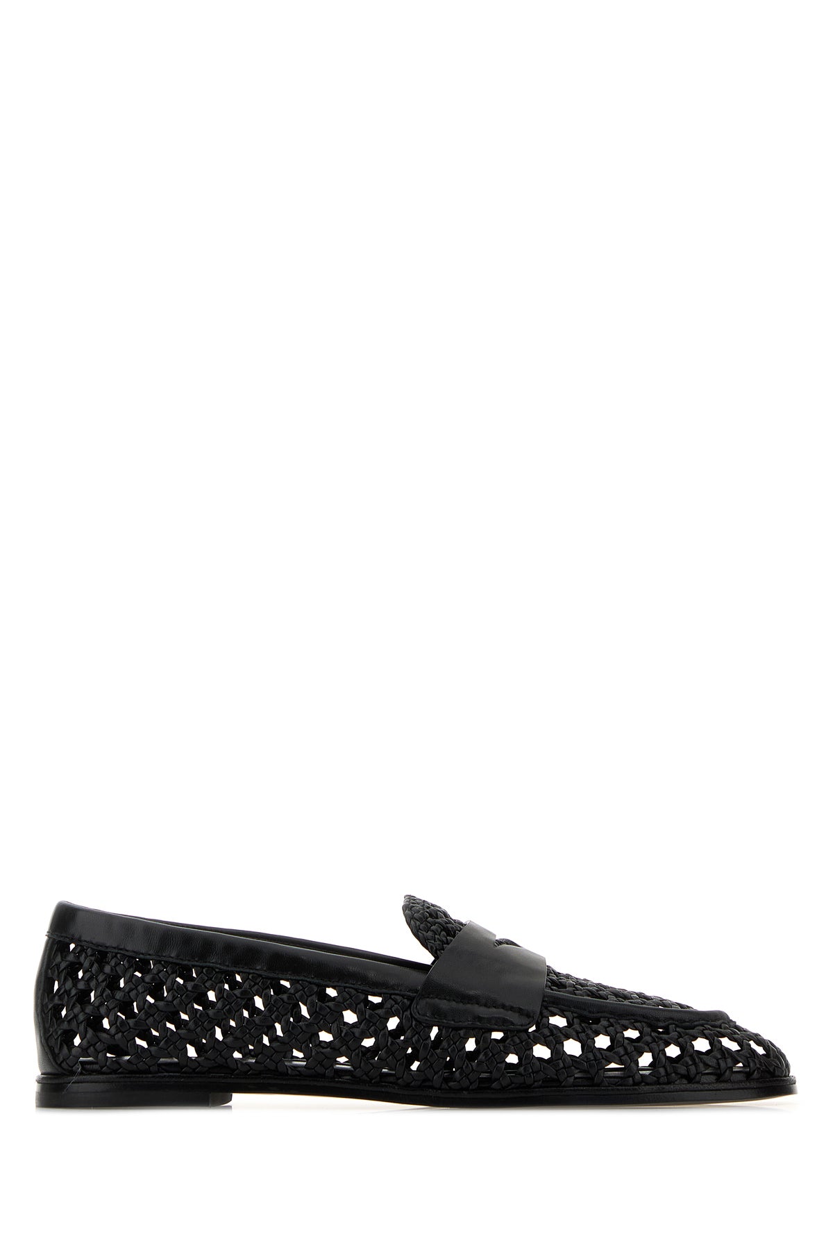 STUART WEITZMAN Mocassini Spencer in pelle nera