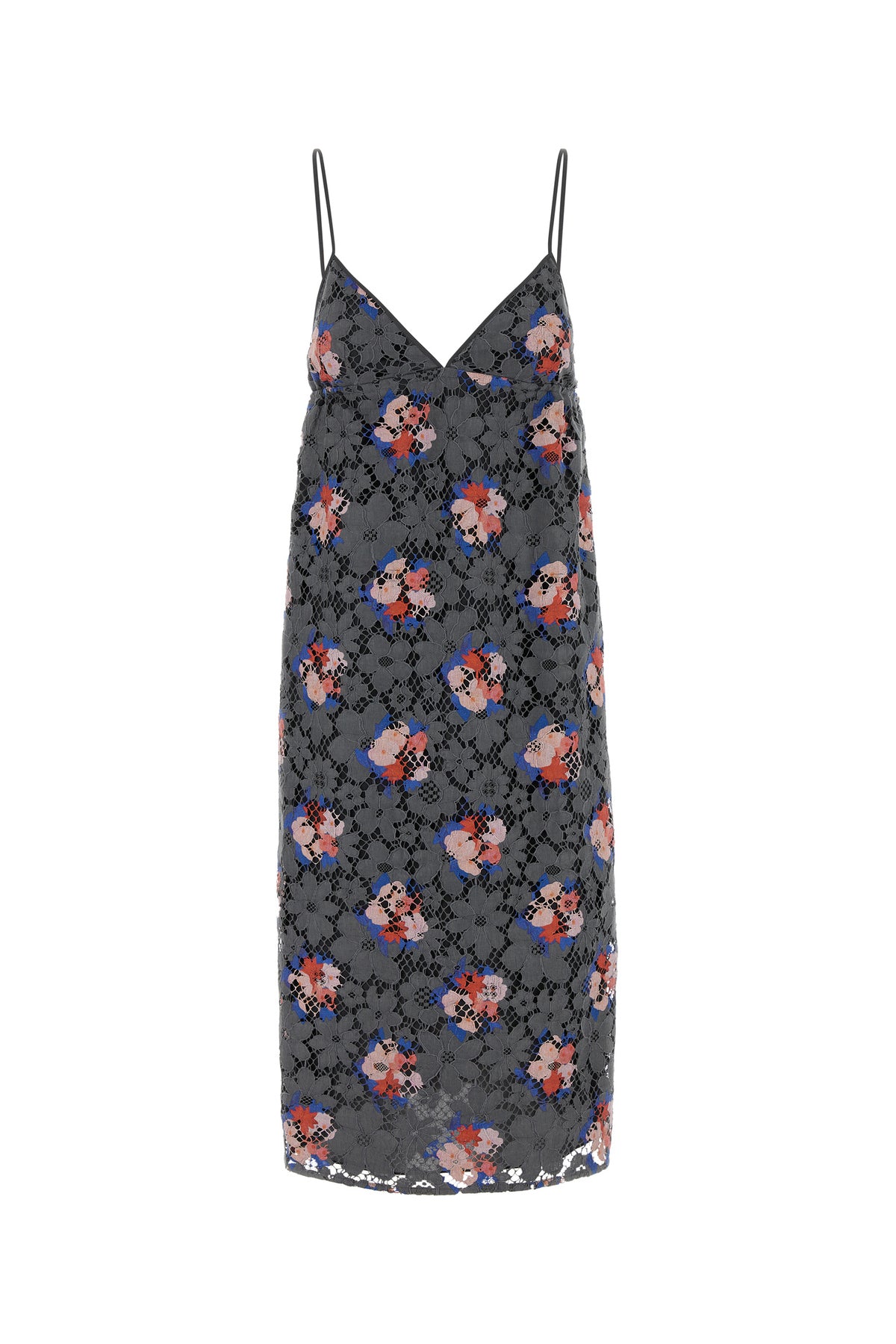 Fendi Abito in pizzo stampato