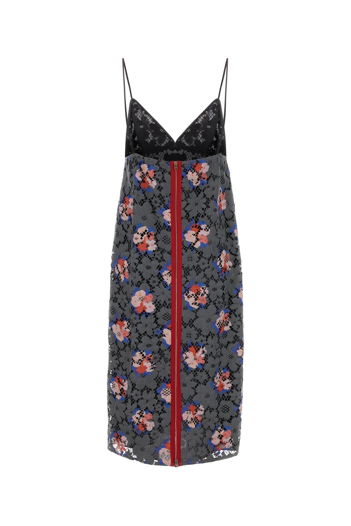 Fendi Abito in pizzo stampato, view 2