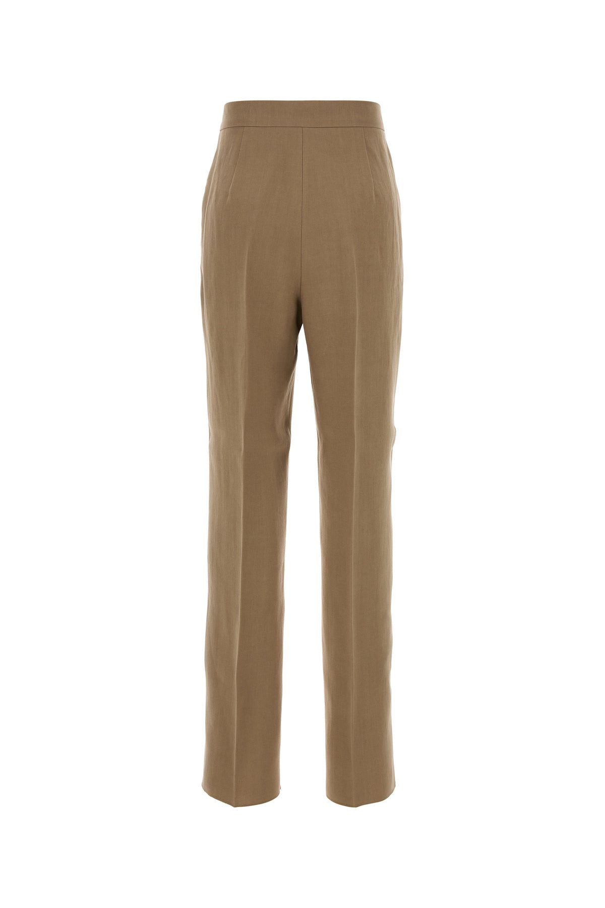 Max Mara Pantalone Abate in canapa beige, view 2