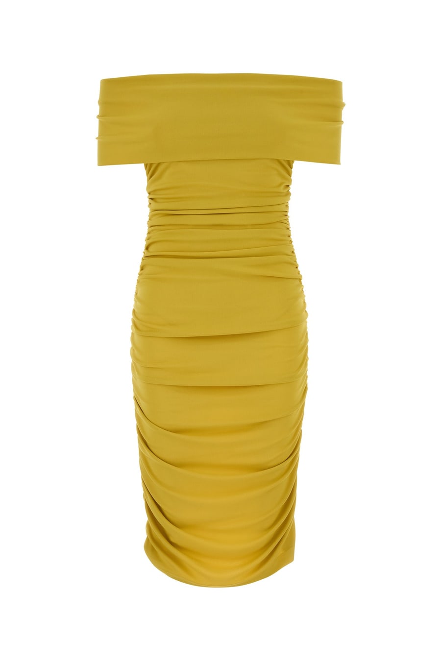 DES PHEMMES Abito in jersey giallo