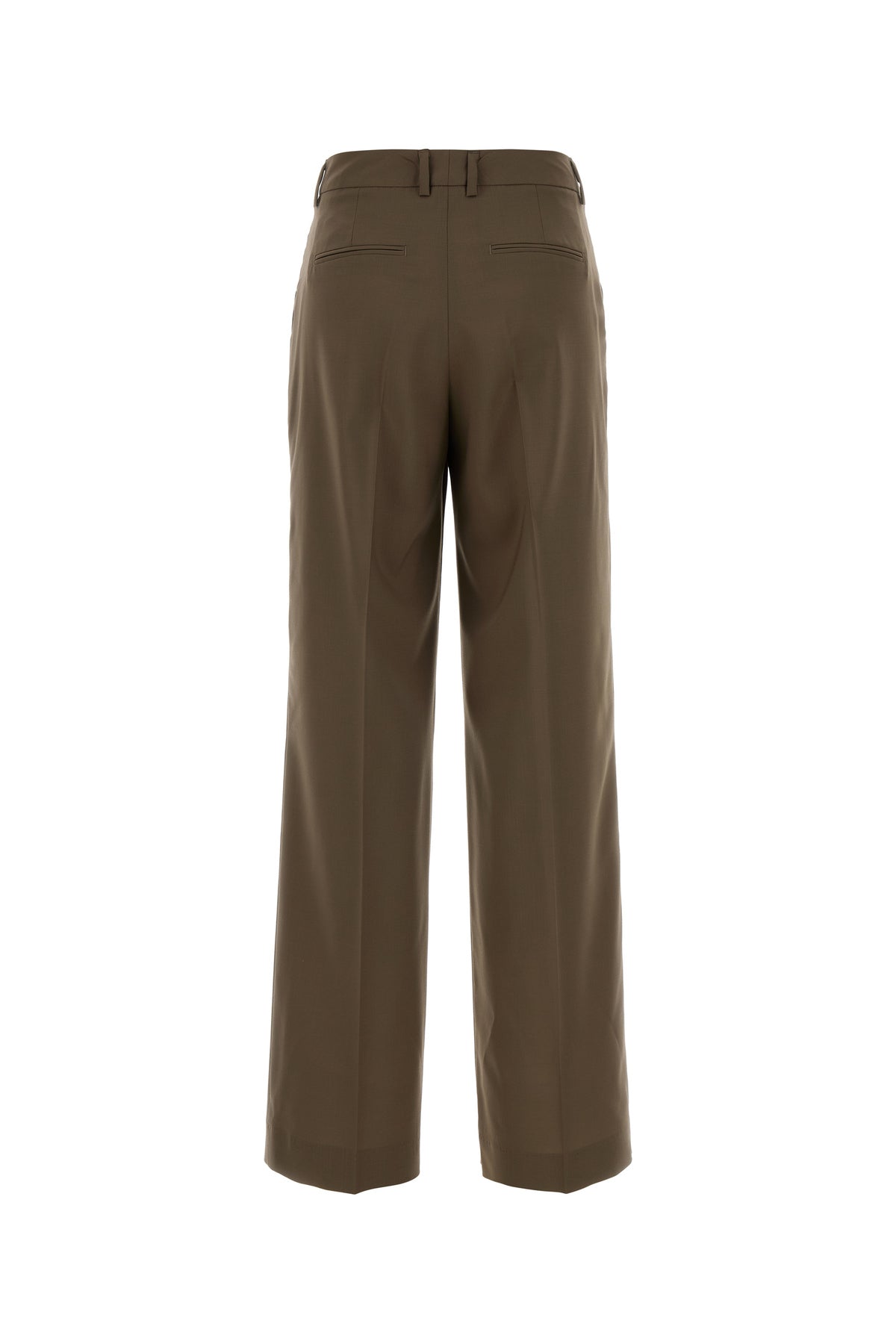 PT Torino Pantalone Lola in lana fango, view 2