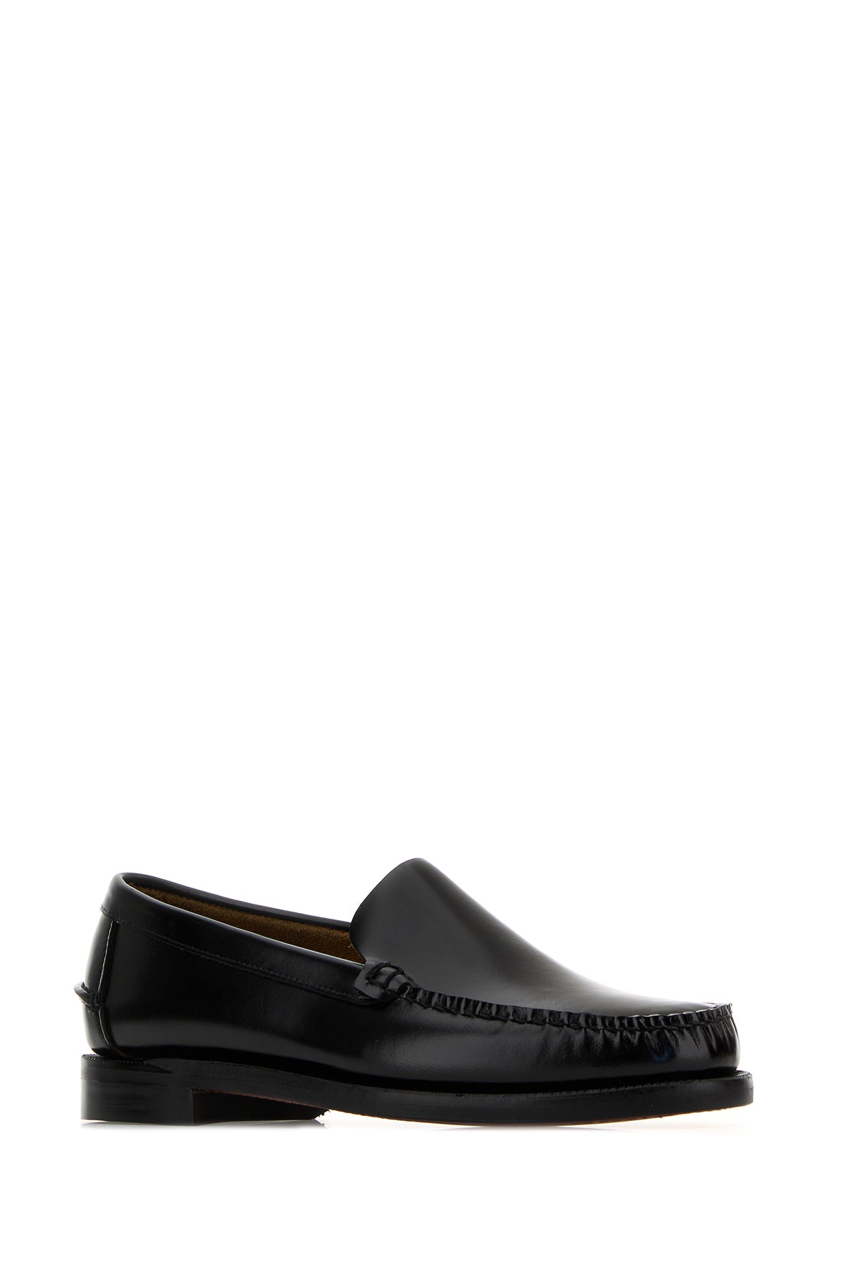 SEBAGO Mocassini Frank in pelle nera, view 2