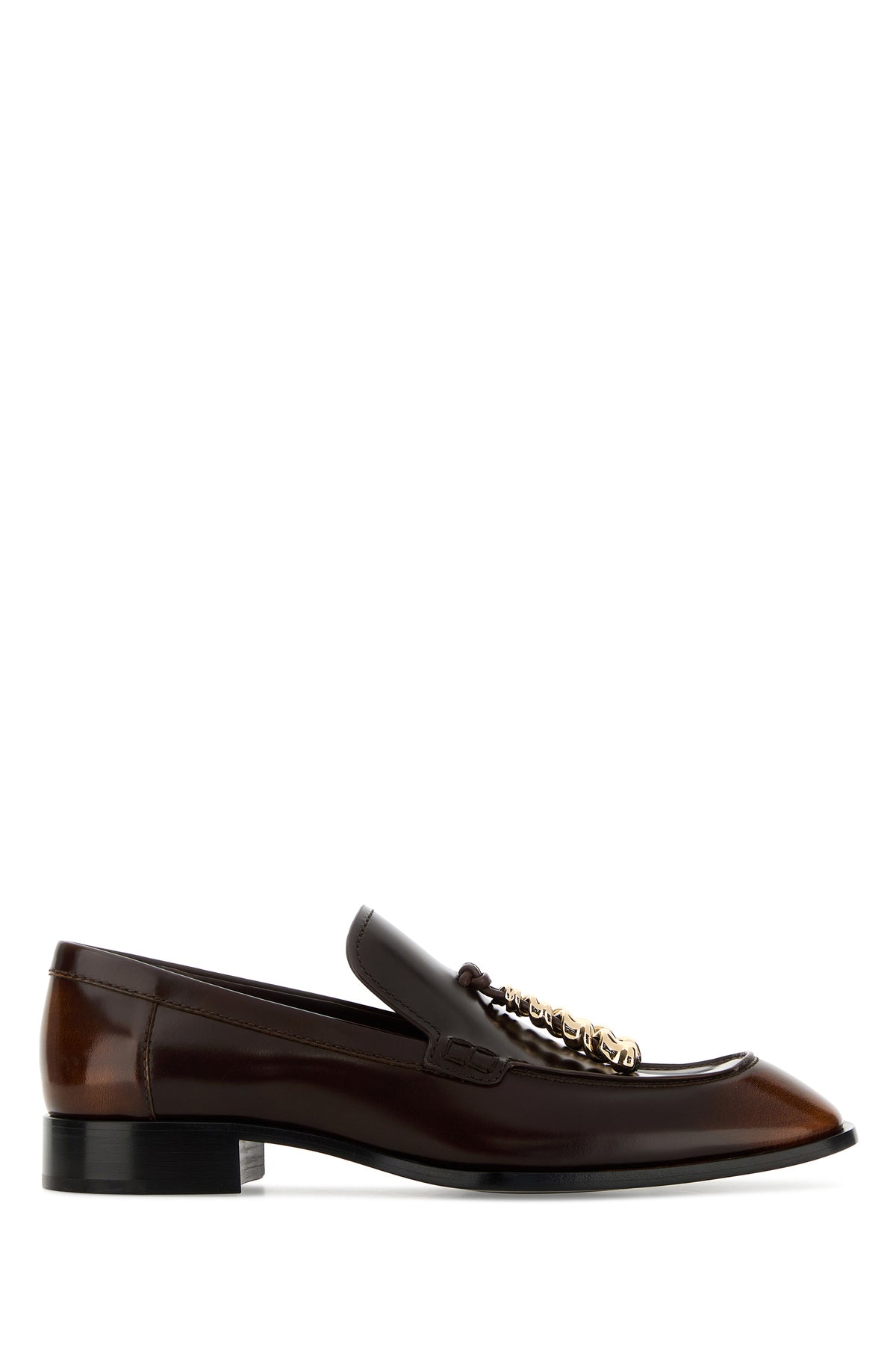 Loewe Mocassini Edge in pelle cioccolato