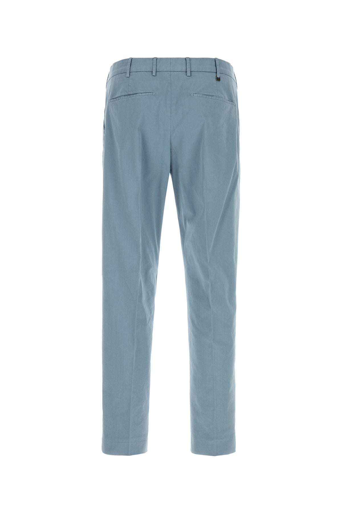 PT Torino Pantalone in cotone stretch azzurro, view 2