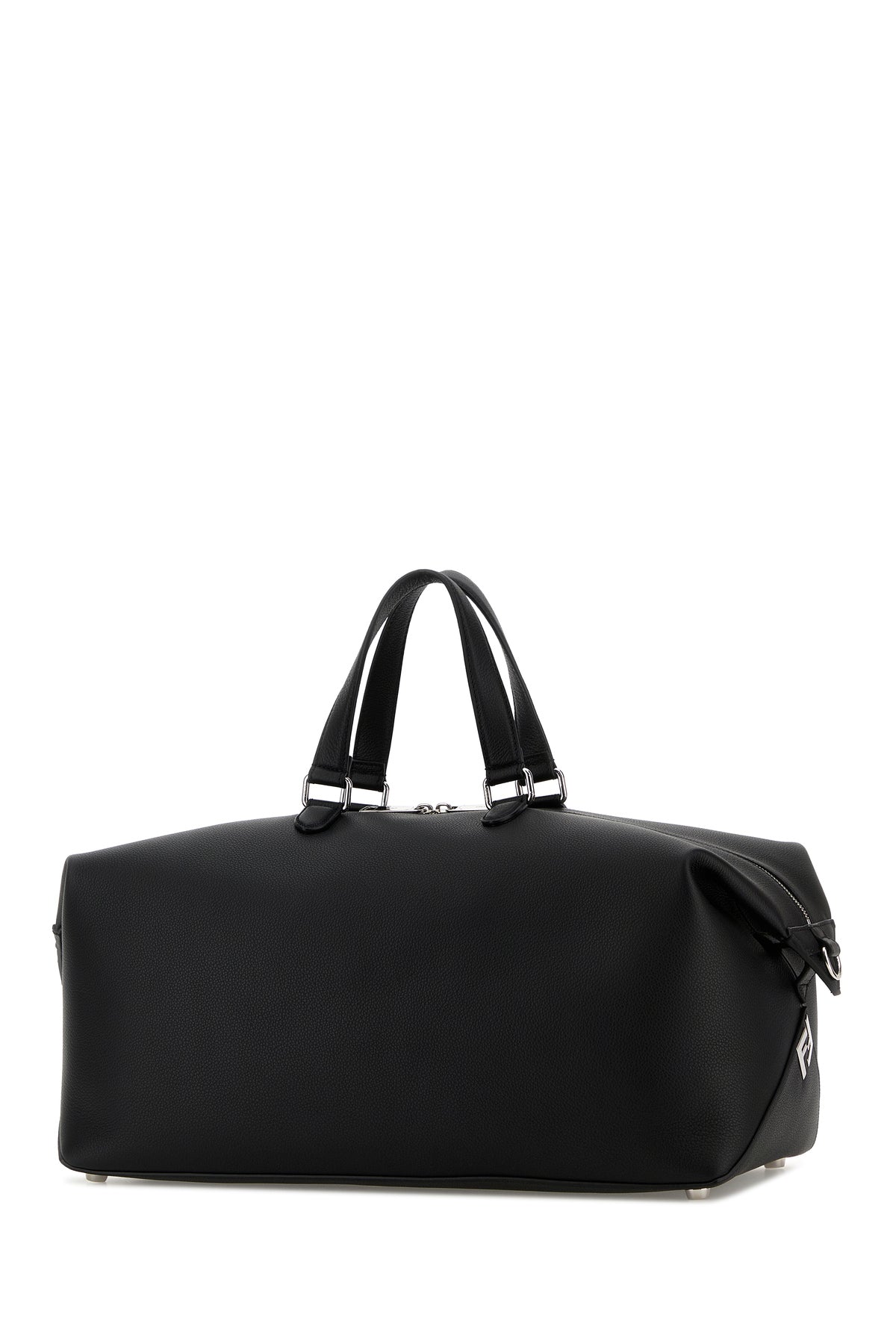 Fendi Borsa da viaggio Fendi Lui 45 in pelle nera, view 2