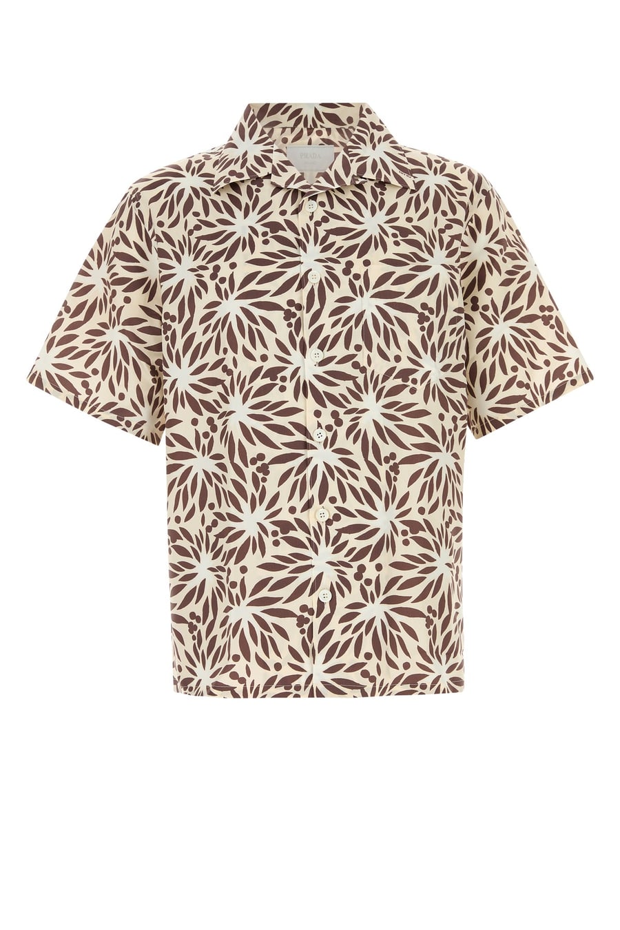 Prada Camicia in misto cotone stampato