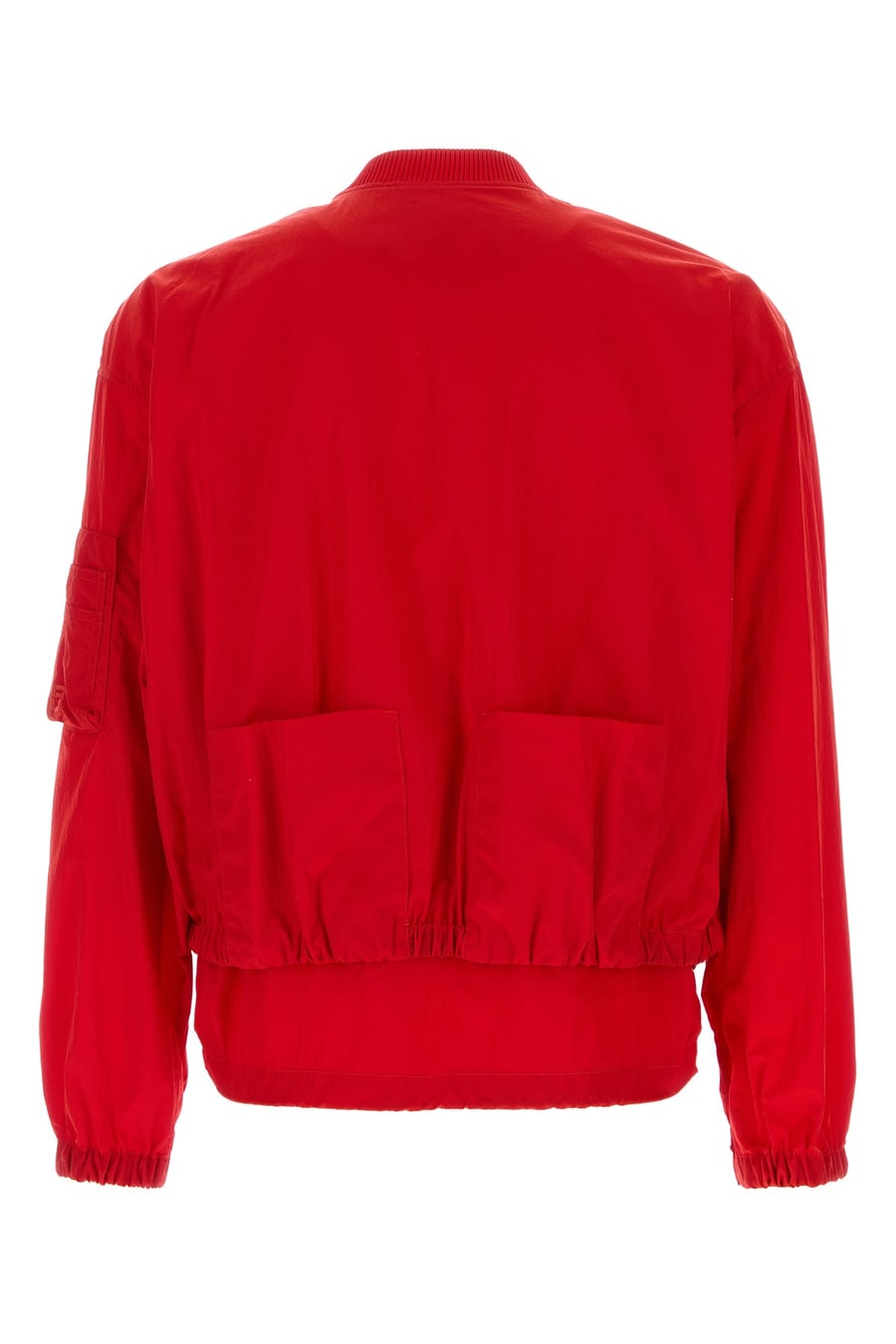 Fendi Bomber in nylon rosso, view 2