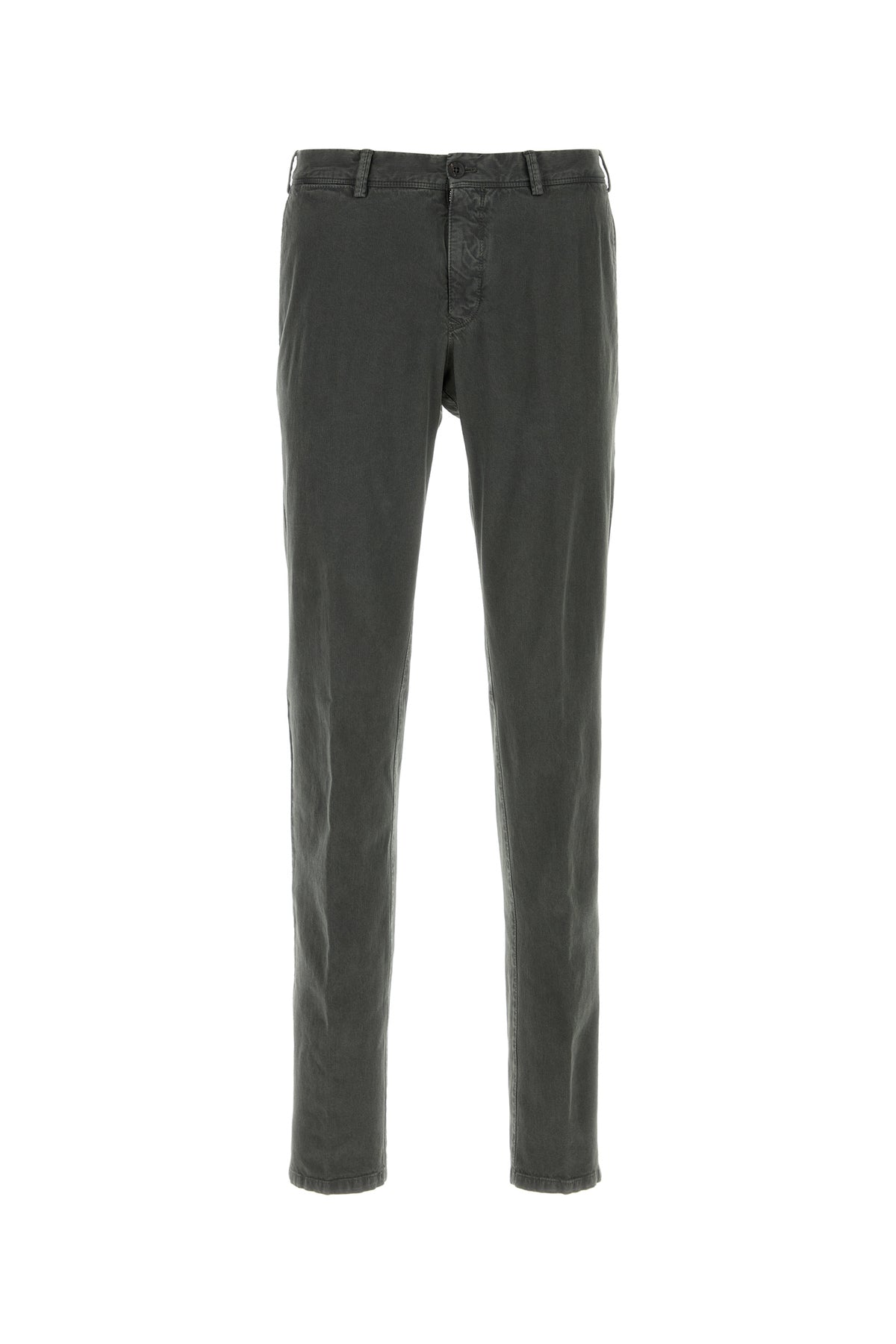 PT Torino Pantalone in cotone stretch grafite