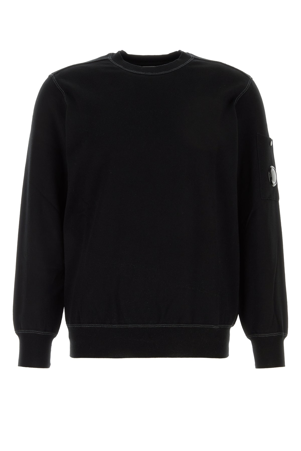 C.P. Company Maglione in cotone nero