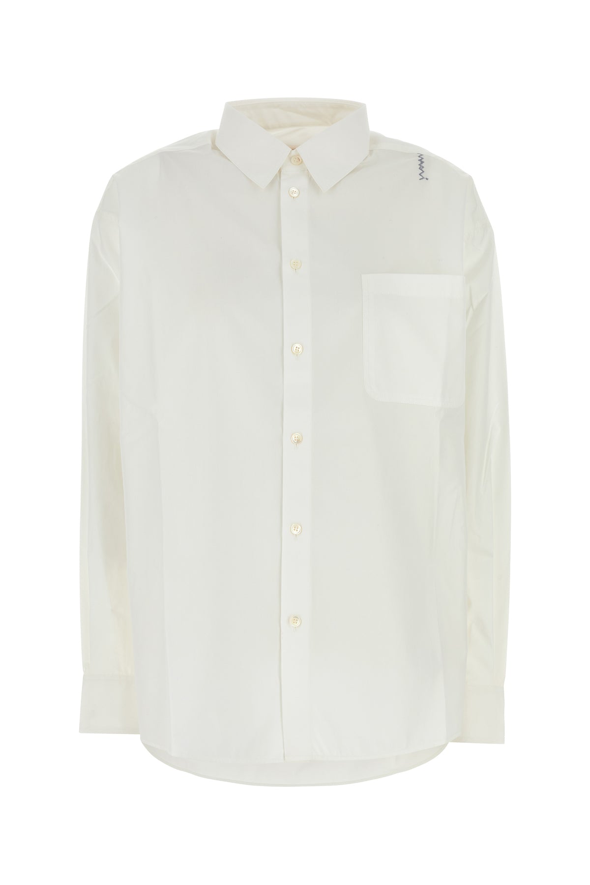 Marni Camicia in popeline bianco