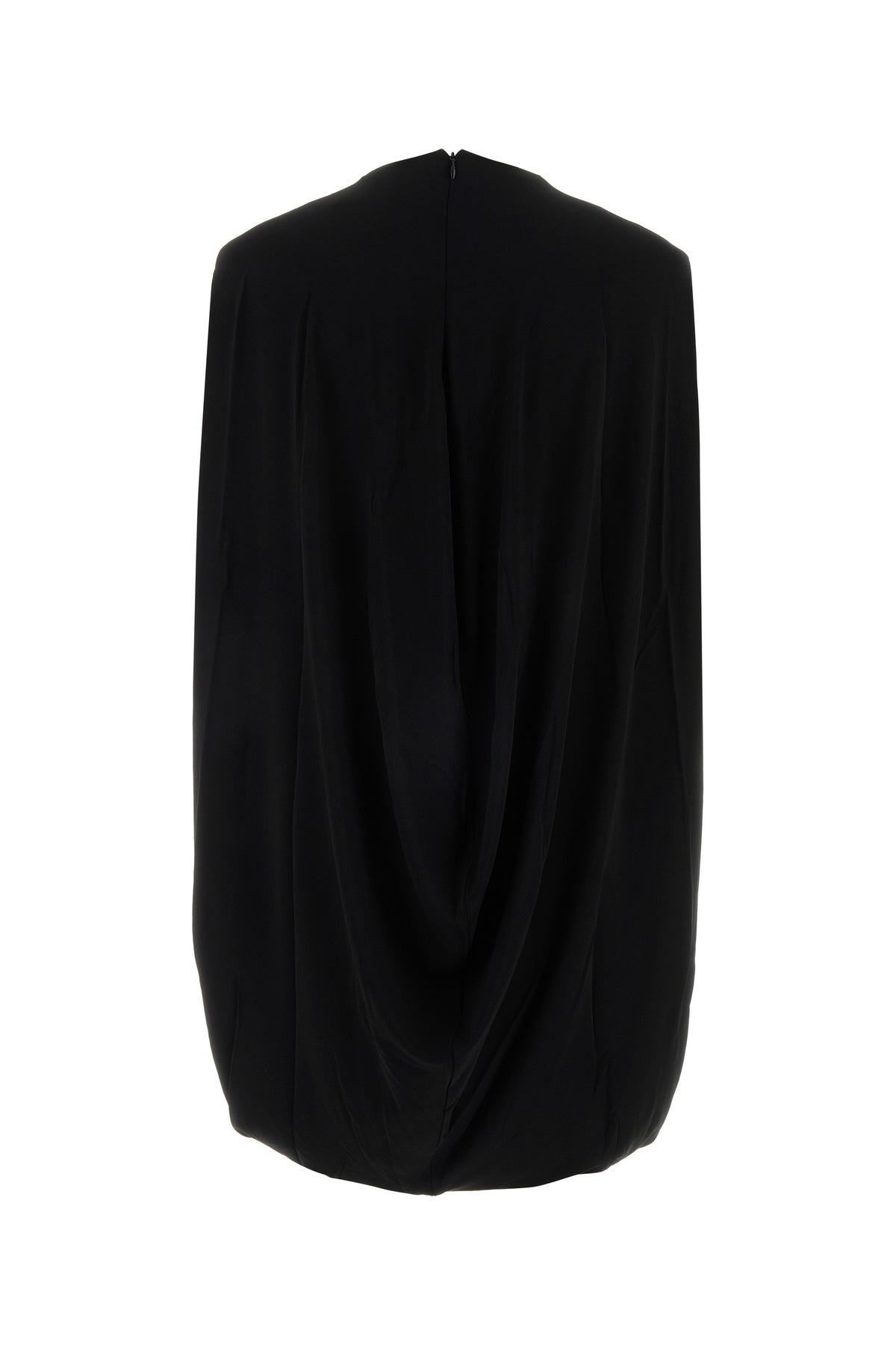 ALEXANDER WANG Mini abito in viscosa stretch nera, view 2