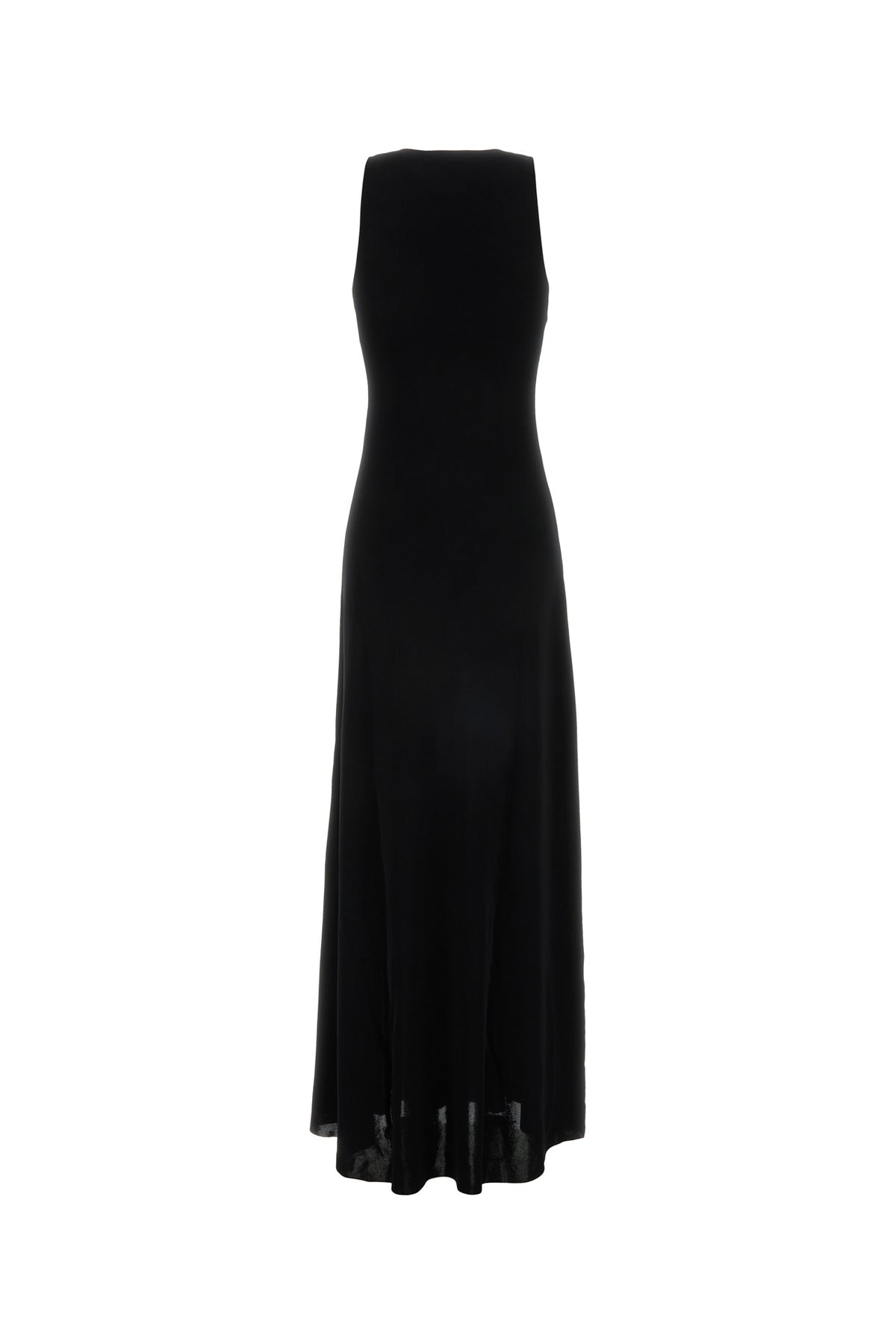 Saint Laurent Abito in viscosa nera, view 2