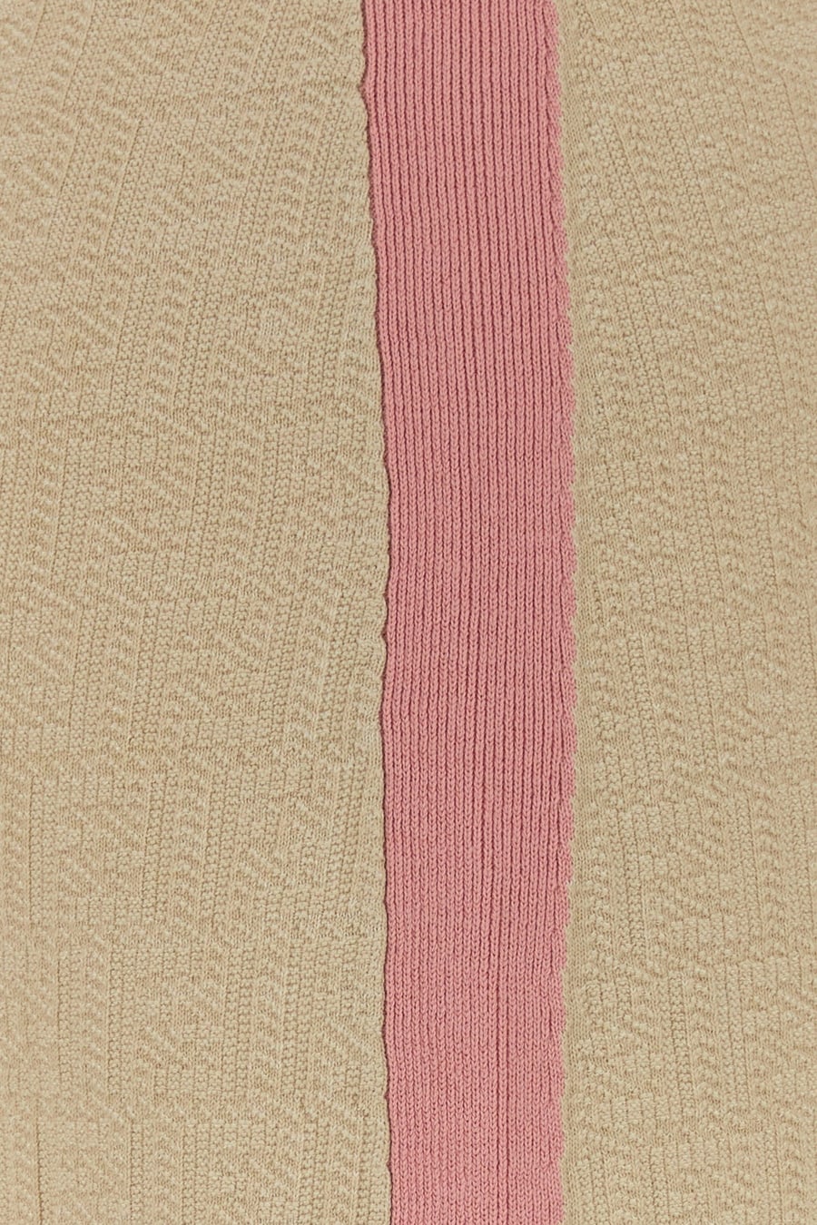 Fendi Gonna in misto cotone stretch sabbia, view 3