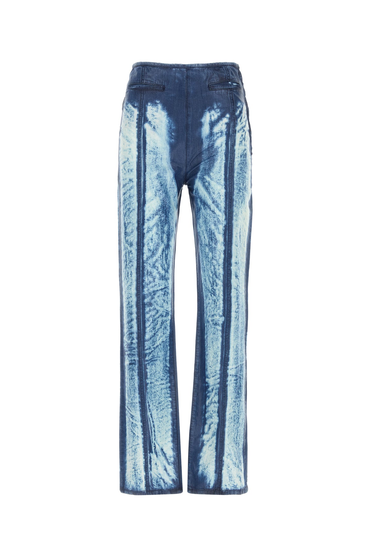 Diesel Pantalone D-Lysar in lyocell azzurro