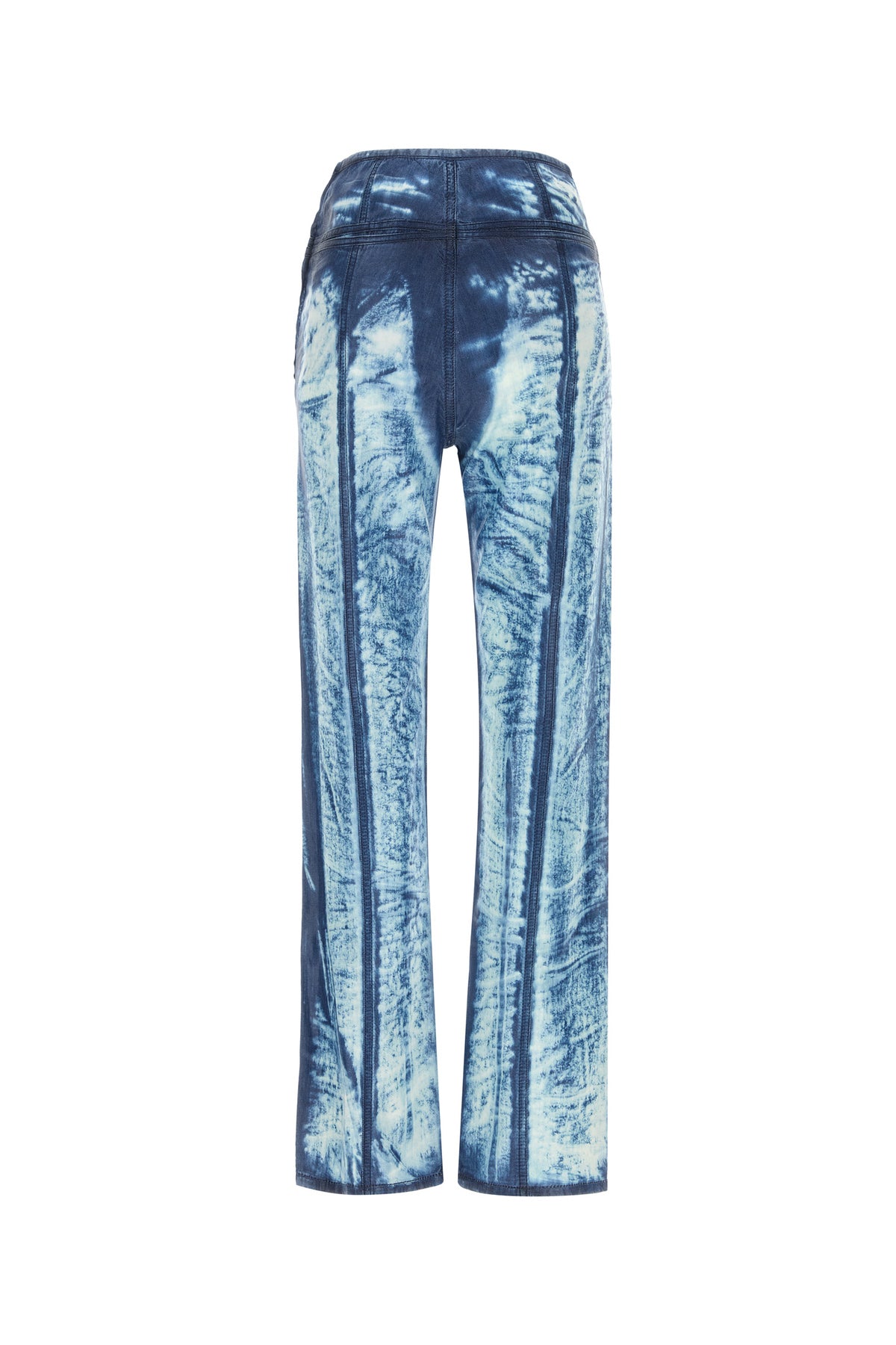 Diesel Pantalone D-Lysar in lyocell azzurro, view 2