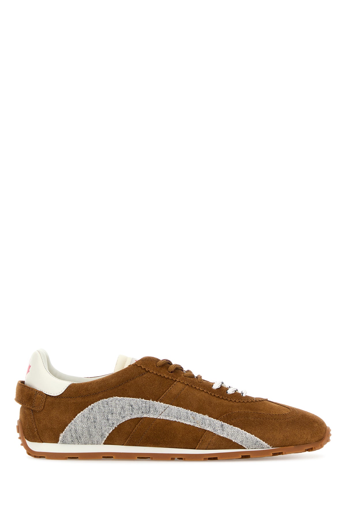 Dsquared2 Sneakers DC-642 in pelle scamosciata marrone