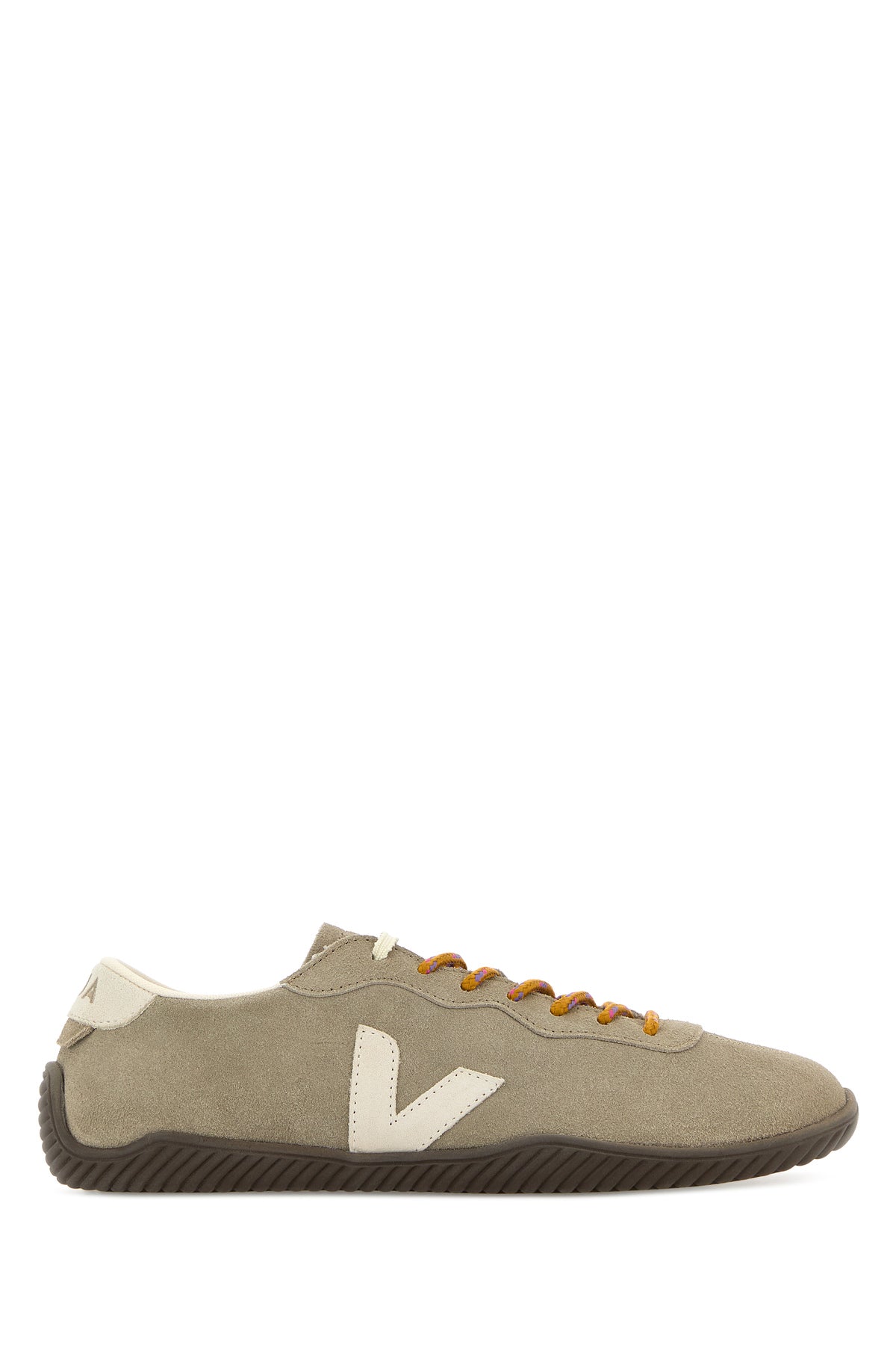 VEJA Sneakers Jitsu in pelle scamosciata tortora