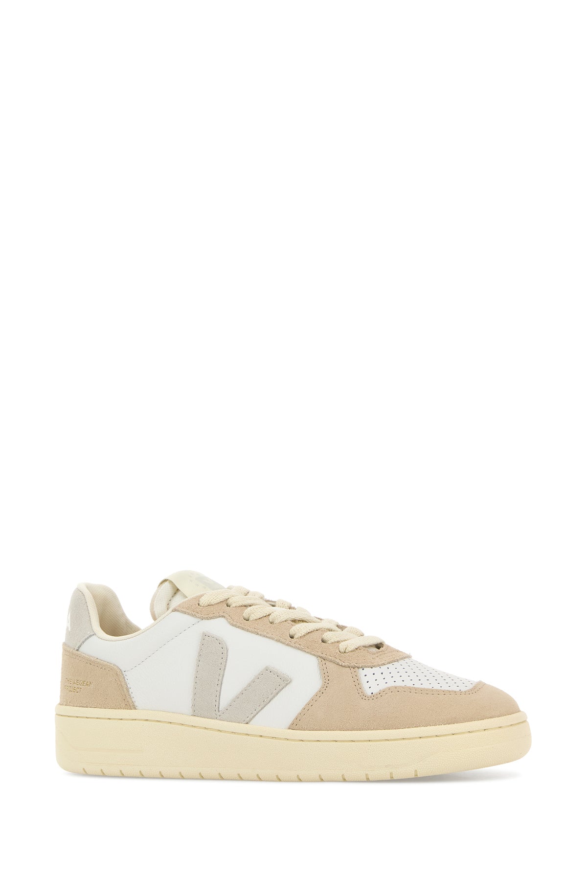 VEJA Sneakers V-82 bicolor in pelle e pelle scamosciata