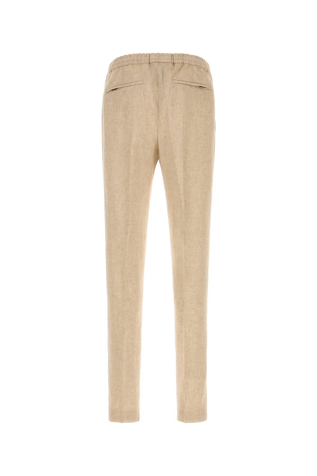 PT Torino Pantalone in lino beige, view 2