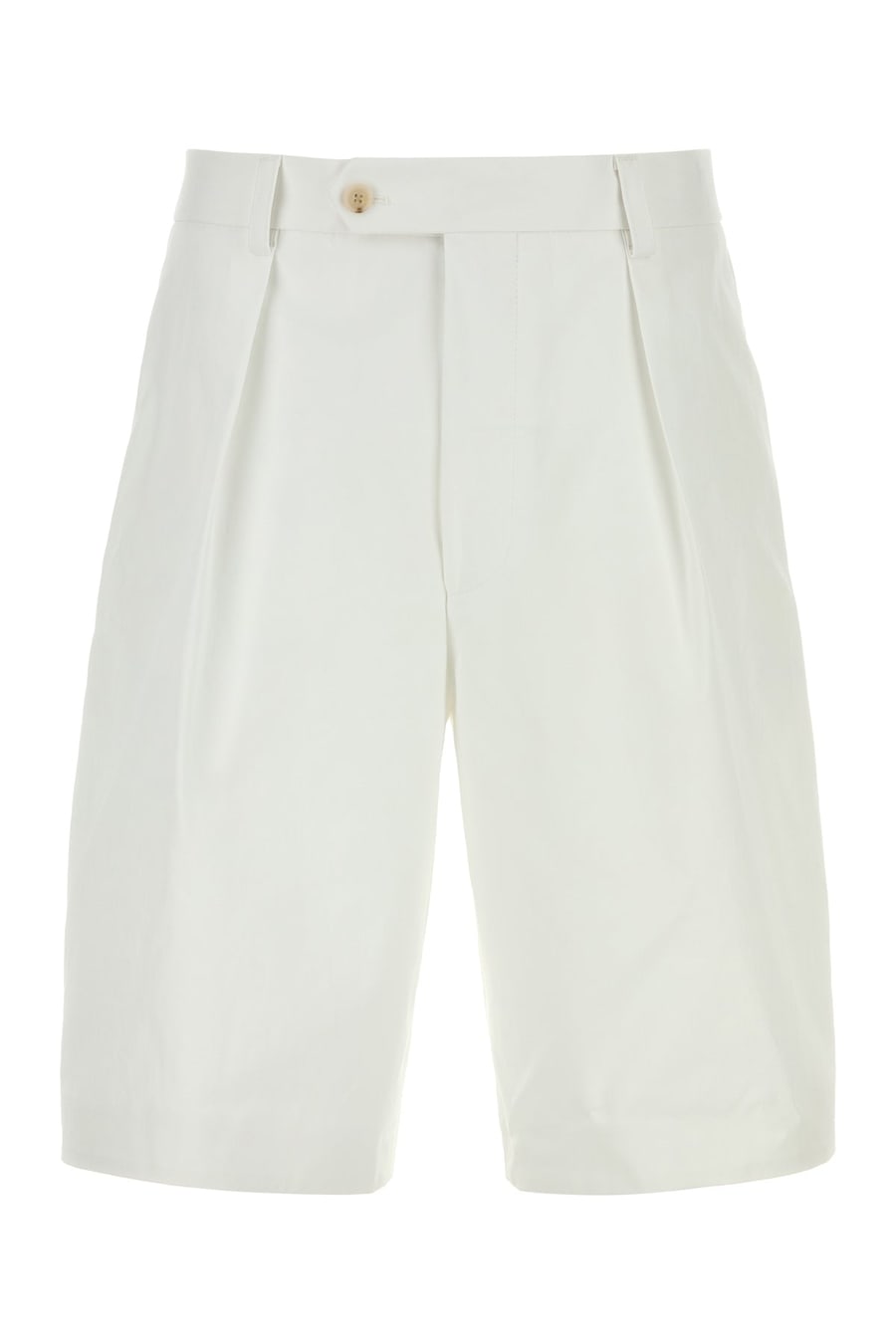 Boss Bermuda in cotone bianco
