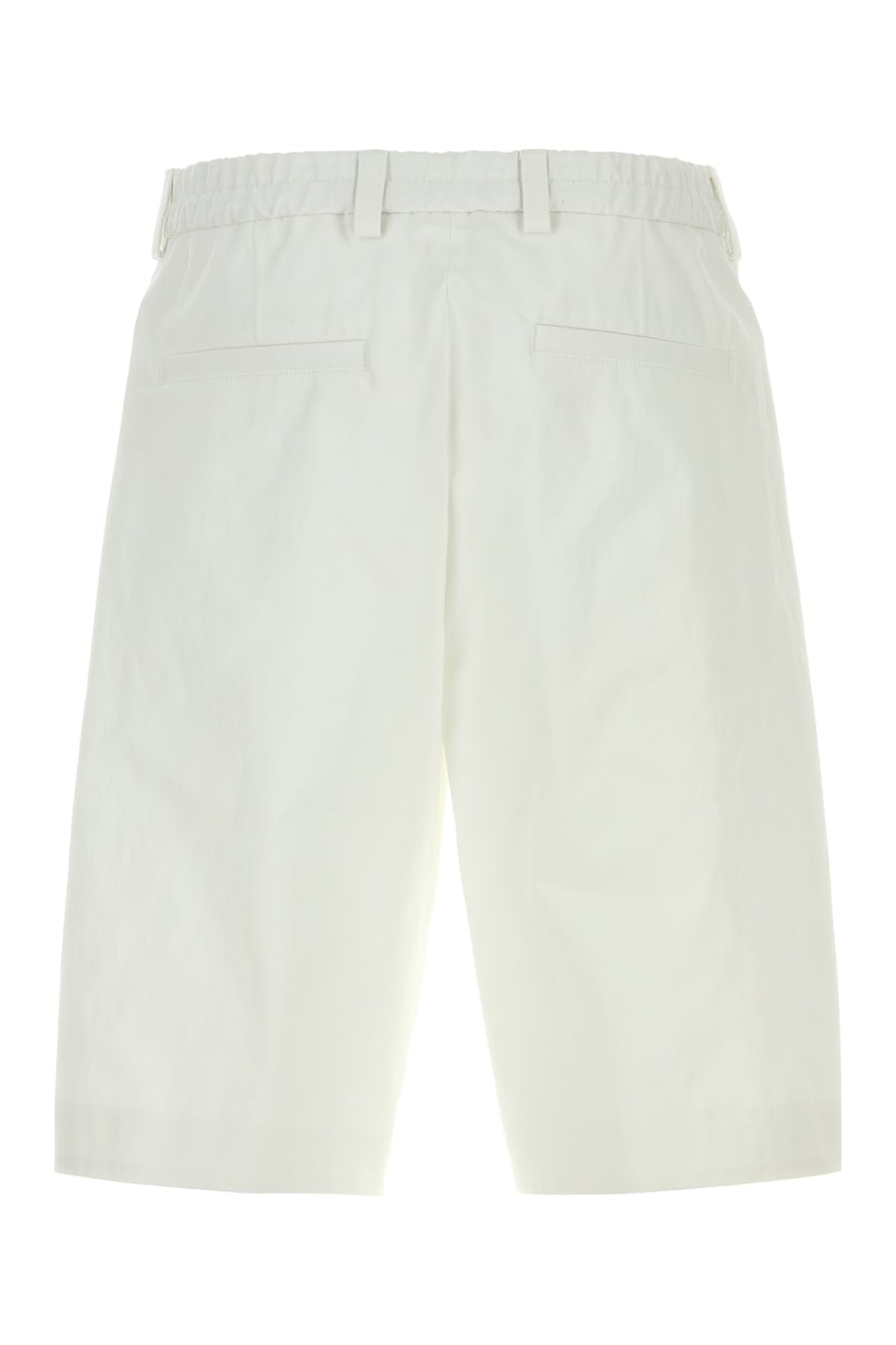 Boss Bermuda in cotone bianco, view 2
