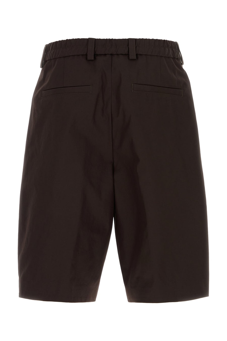 Boss Bermuda in cotone nero, view 2