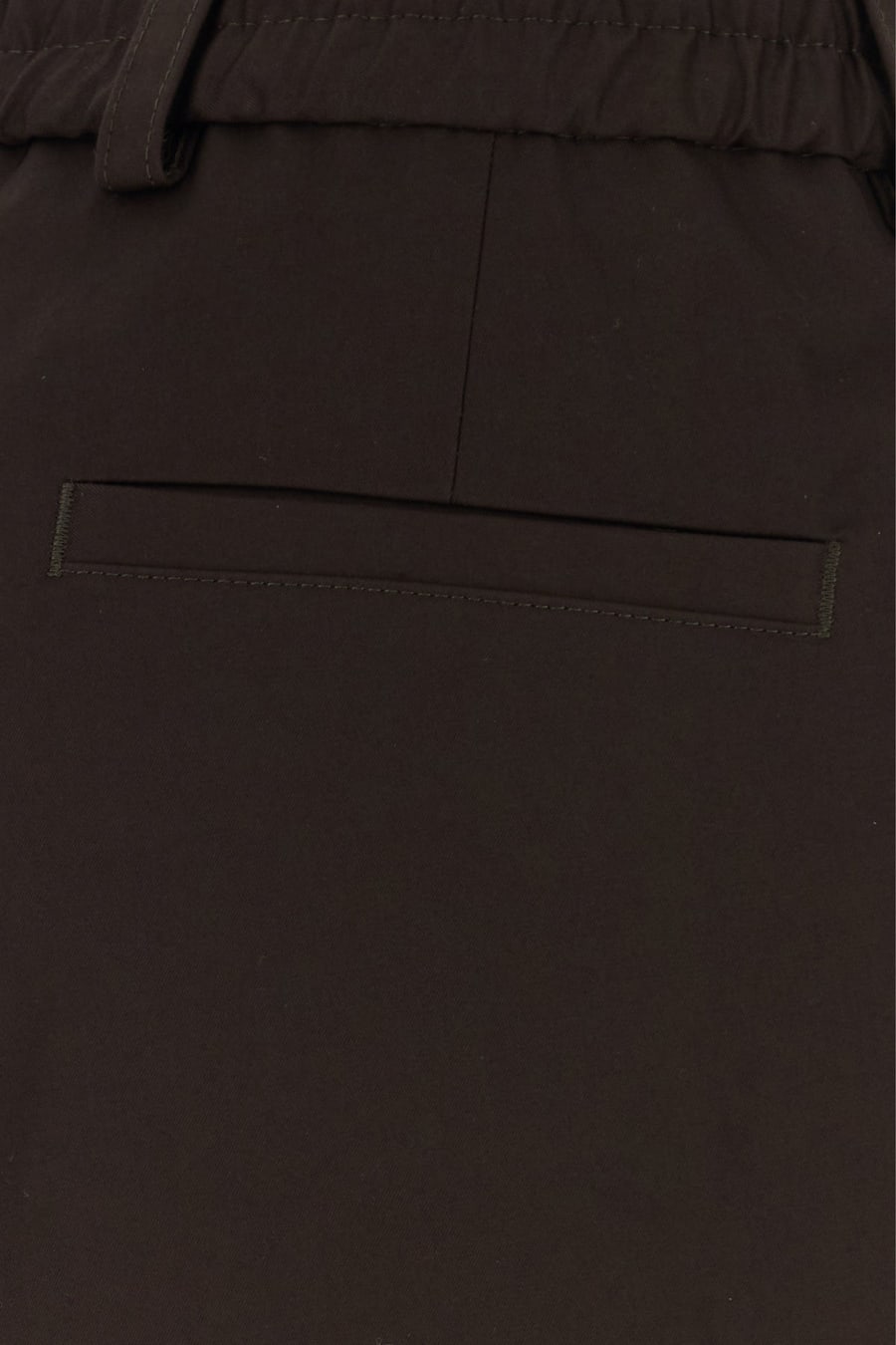 Boss Bermuda in cotone nero, view 3