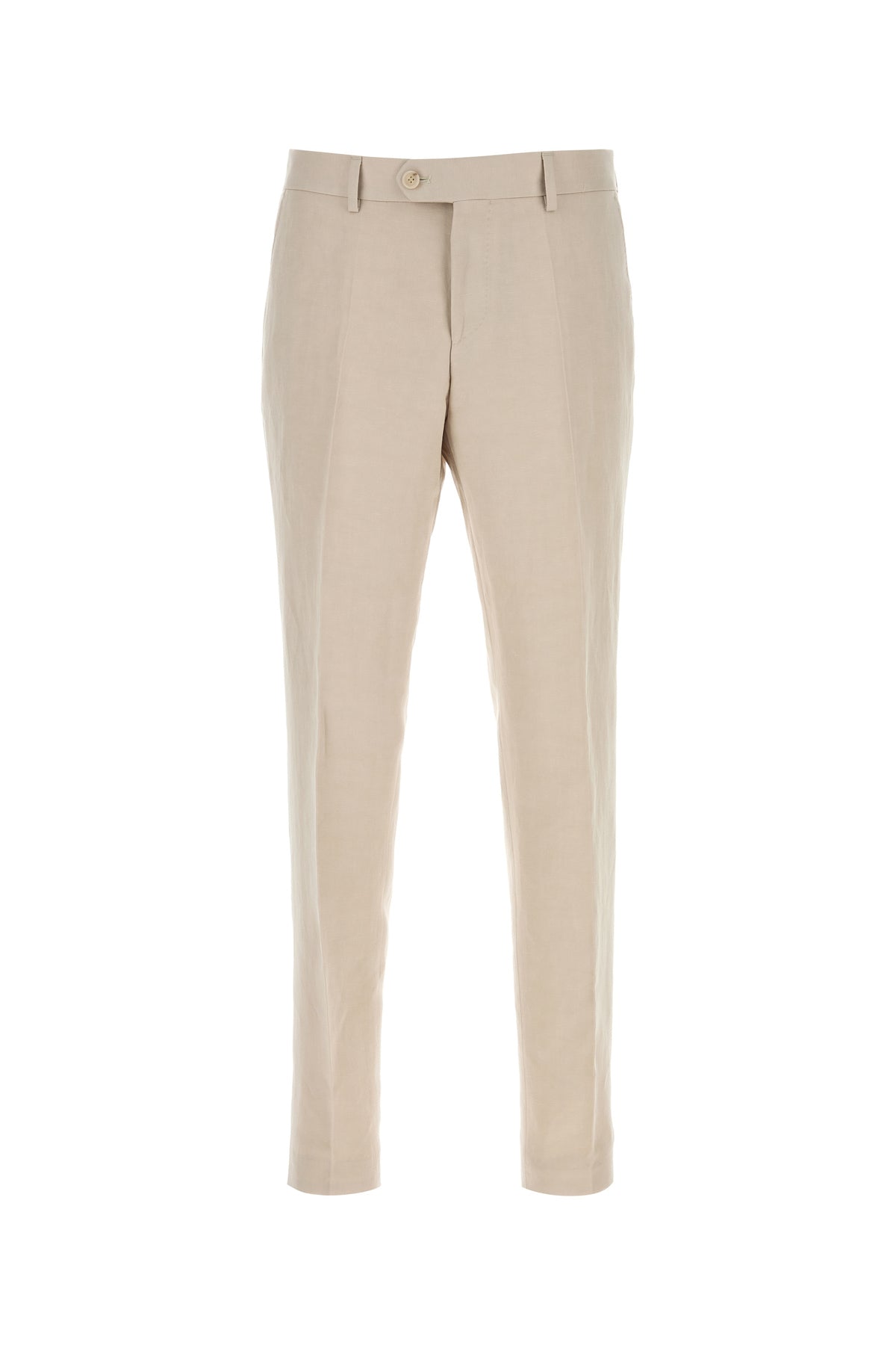 Boss Pantalone in misto lyocell sabbia