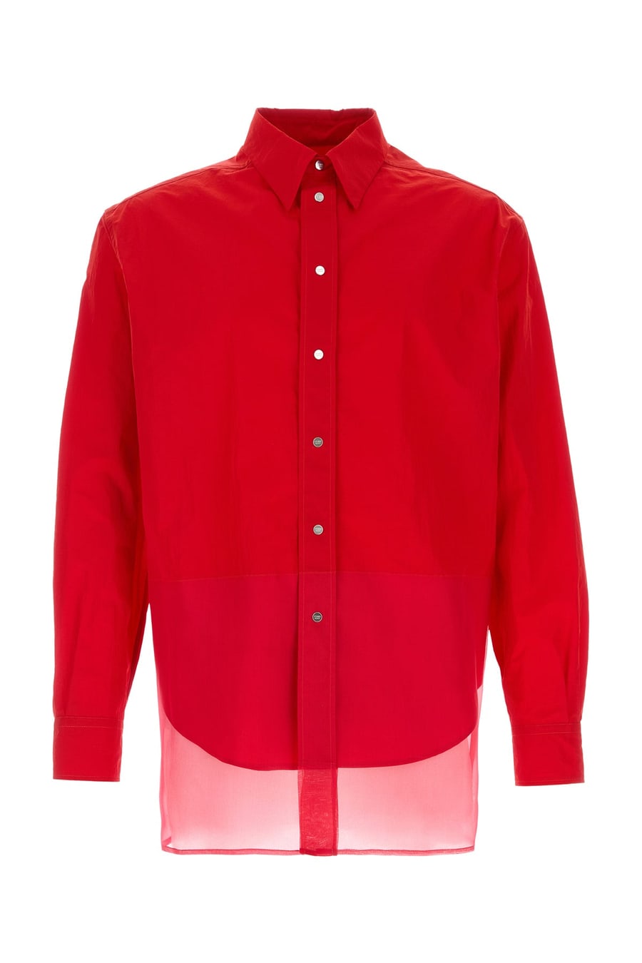 Fendi Camicia in nylon rossa