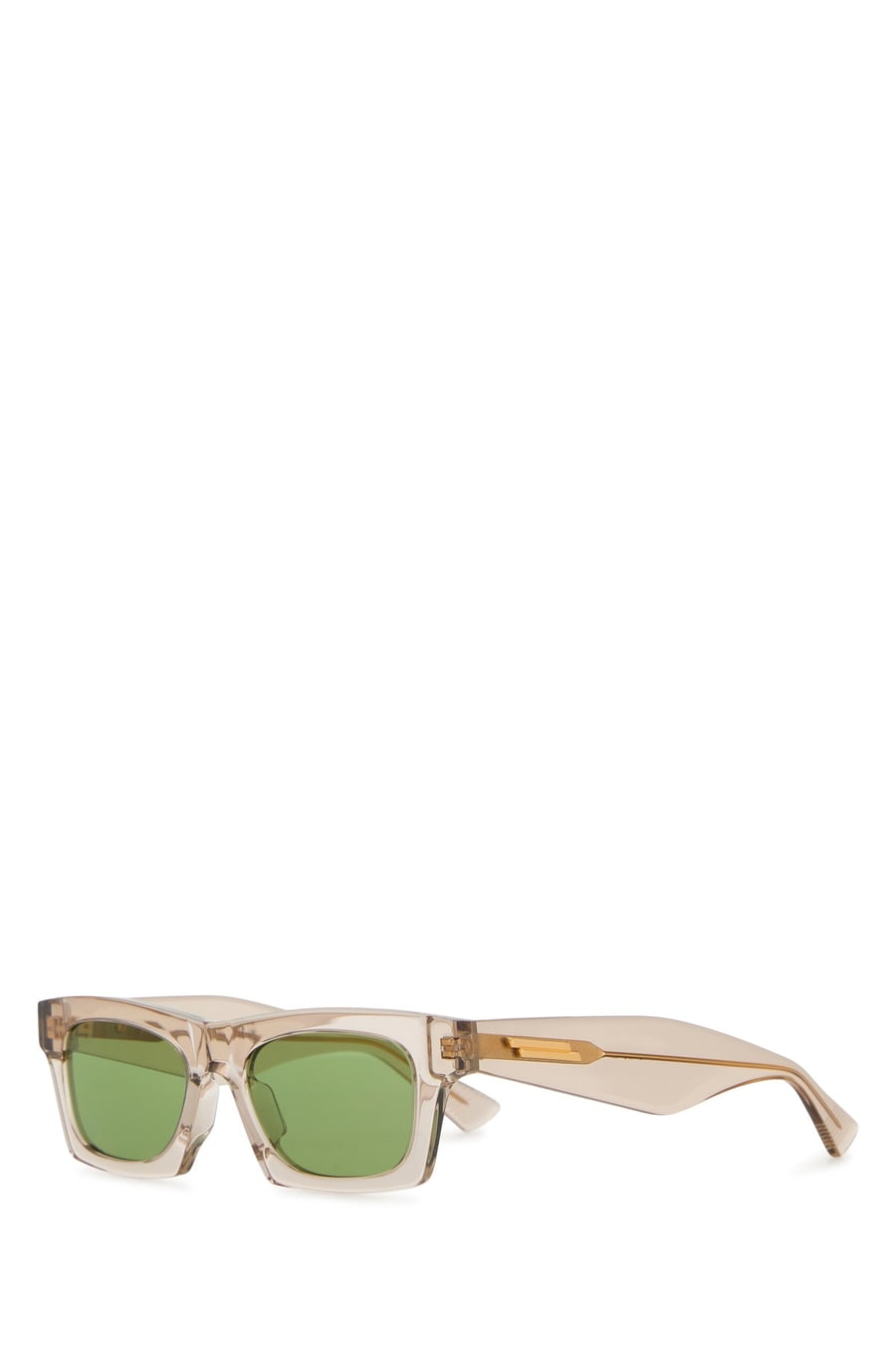 Bottega Veneta Occhiali da sole Classic in acetato bianco