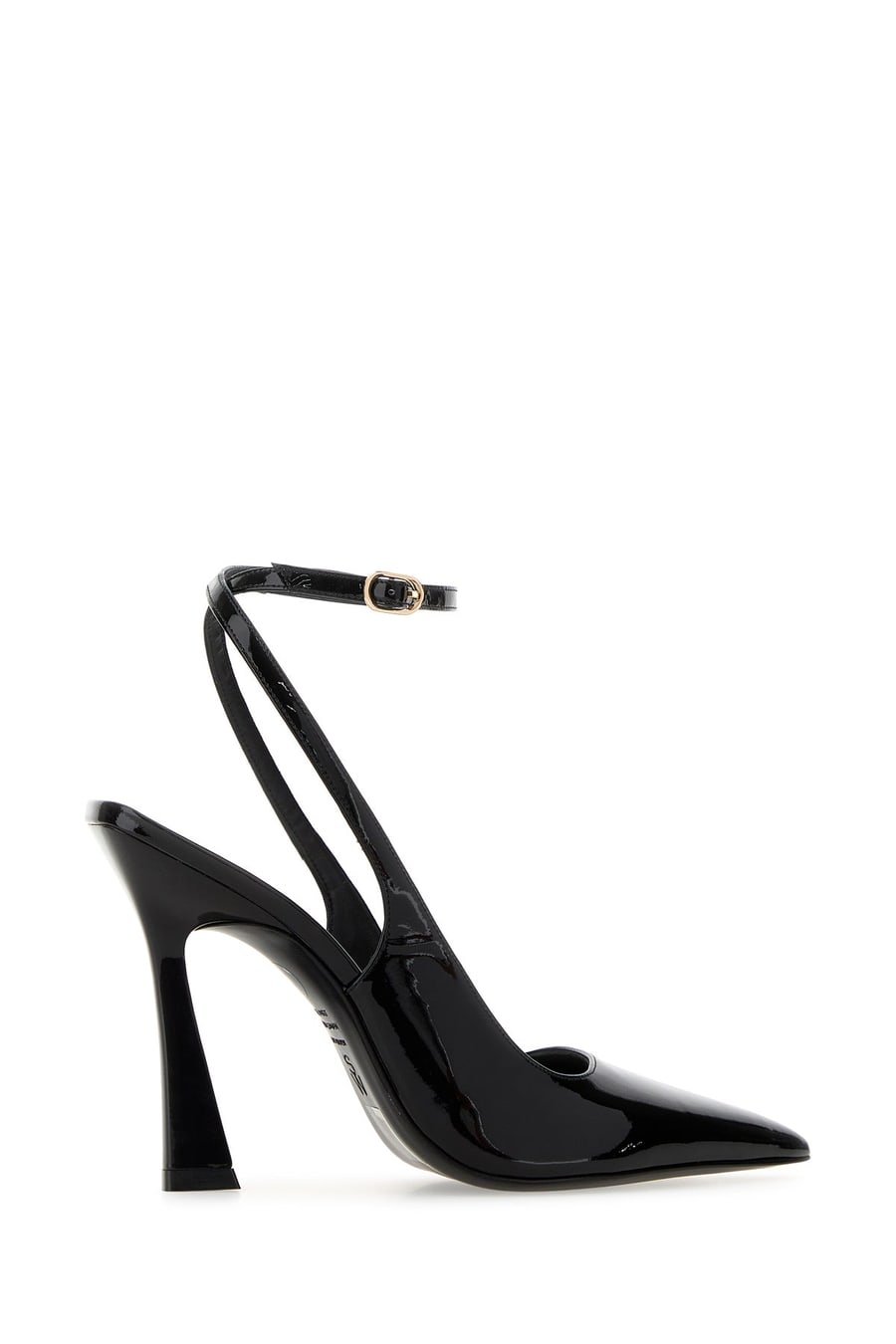 STUART WEITZMAN Scarpe con tacco Vinnie 100 in pelle nera, view 3