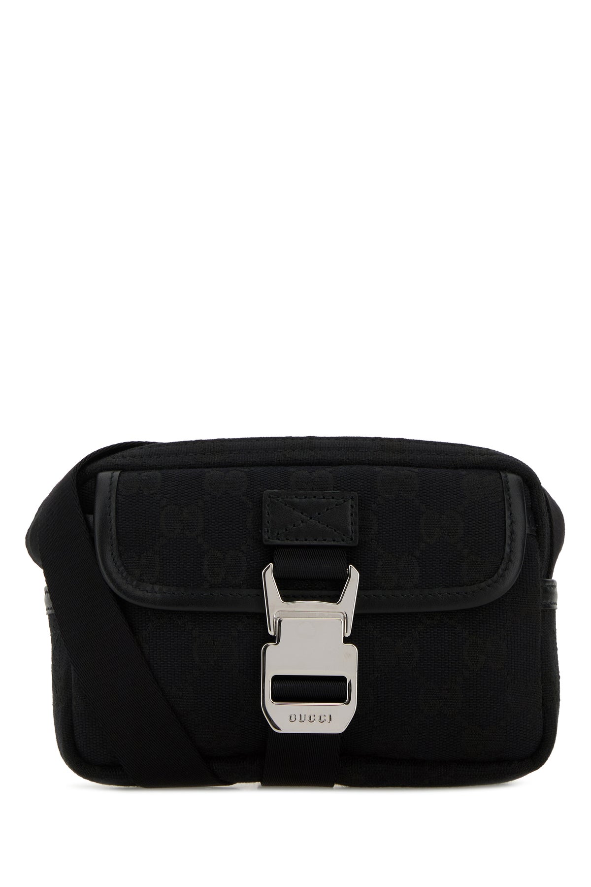 Gucci Borsa a tracolla mini in tela nera