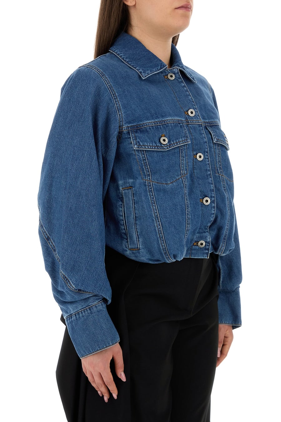 Loewe Giubbino in denim, view 3